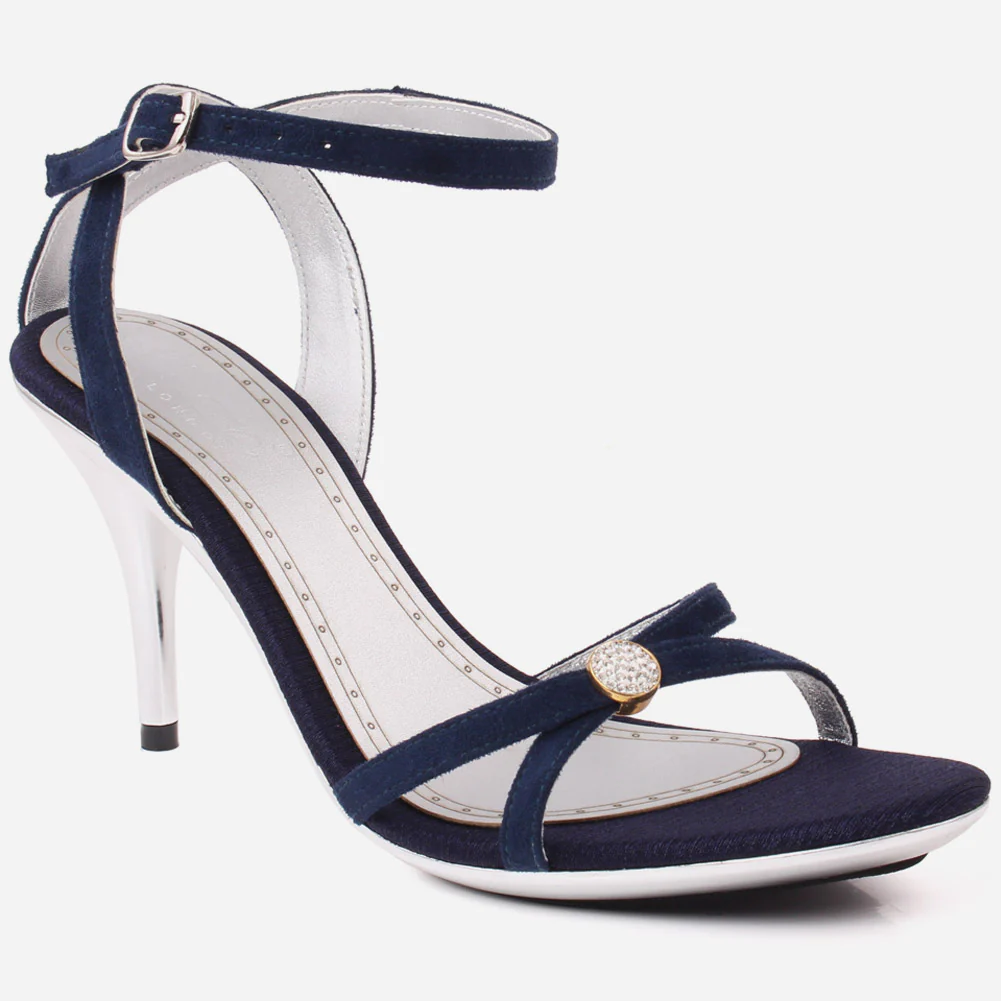 Woman "DALIA" Transparent Low Heel Sandals