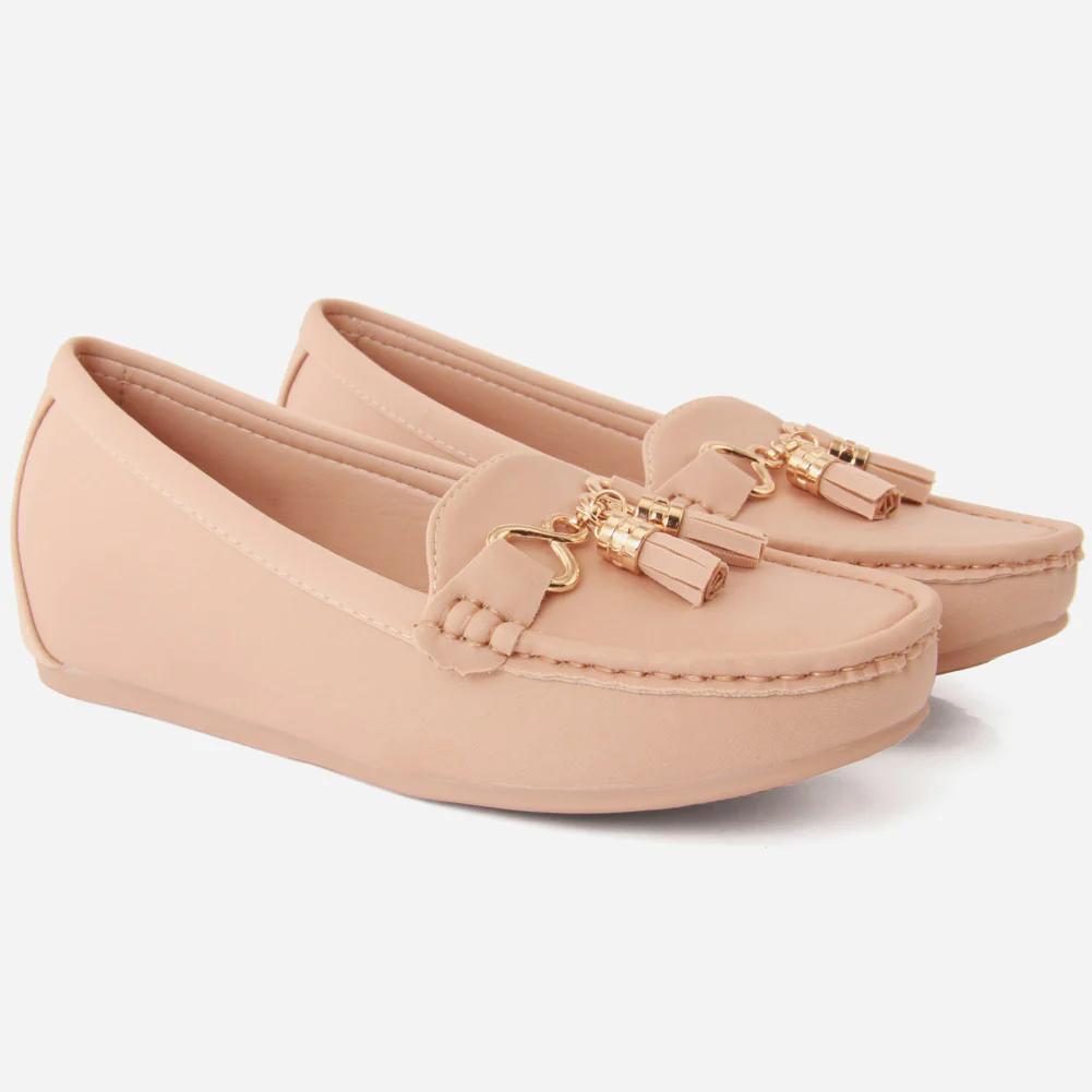 Women "AAaRVI" Casual Suede Slip On Moccasins - Image 2