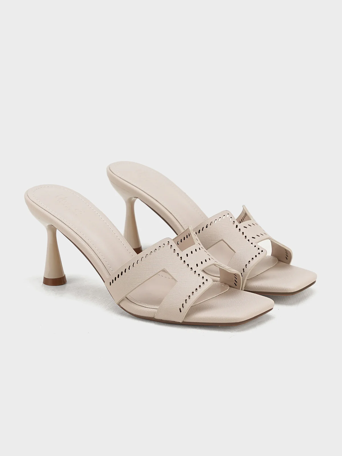 Women "AARON" Chic Slip On Heel Sandals - Image 4