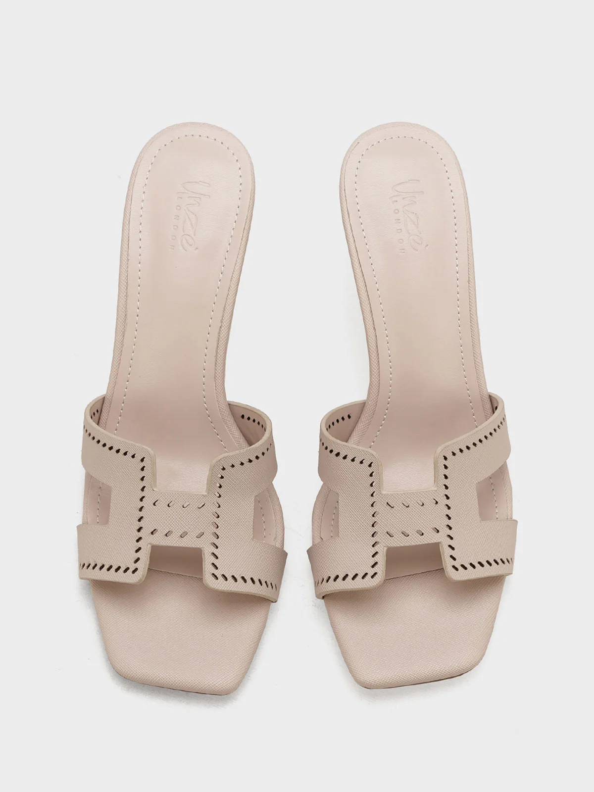 Women "AARON" Chic Slip On Heel Sandals - Image 9
