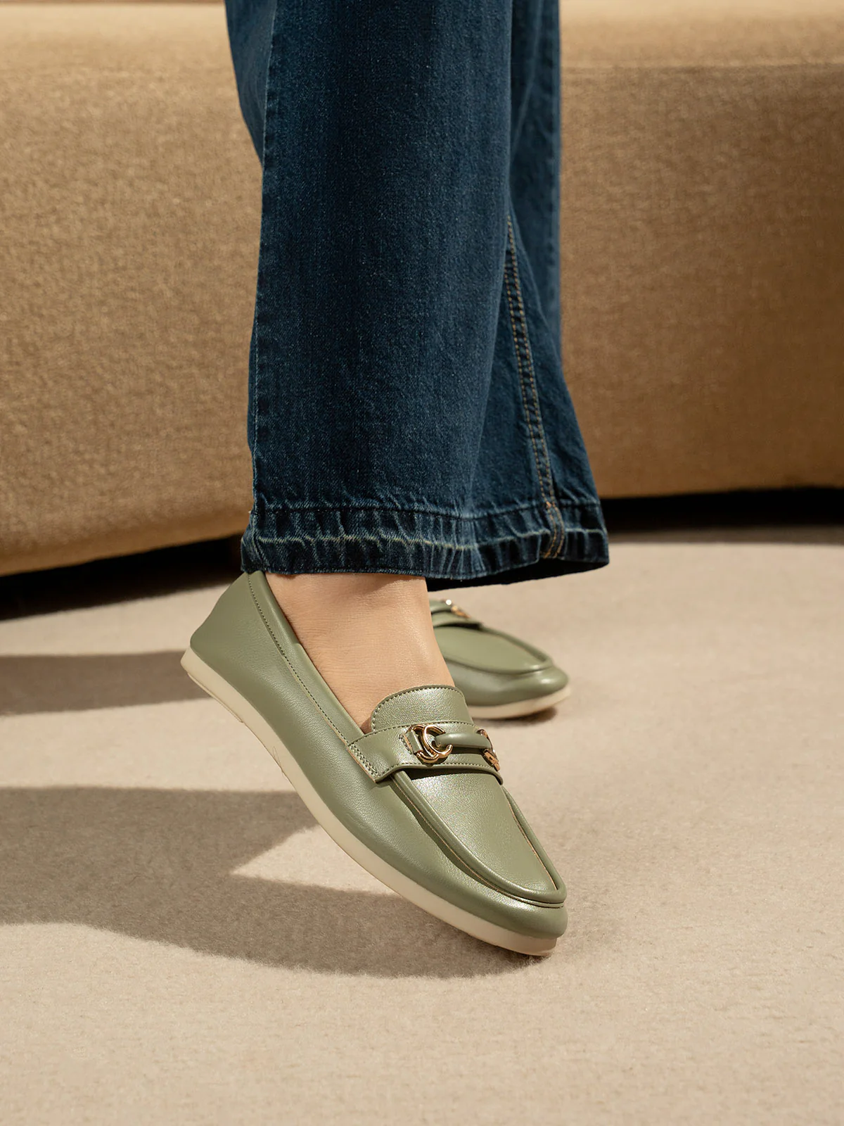 Women "ABIGAIL" Convenient Slip On Moccasins - Image 6