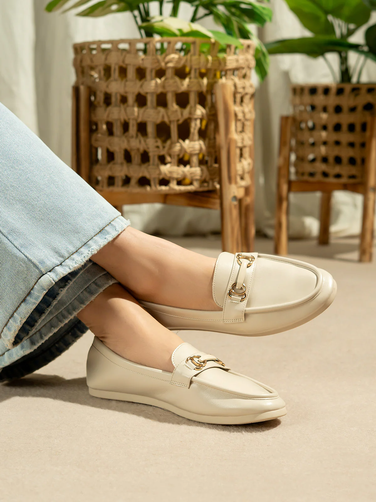 Women "ABIGAIL" Convenient Slip On Moccasins