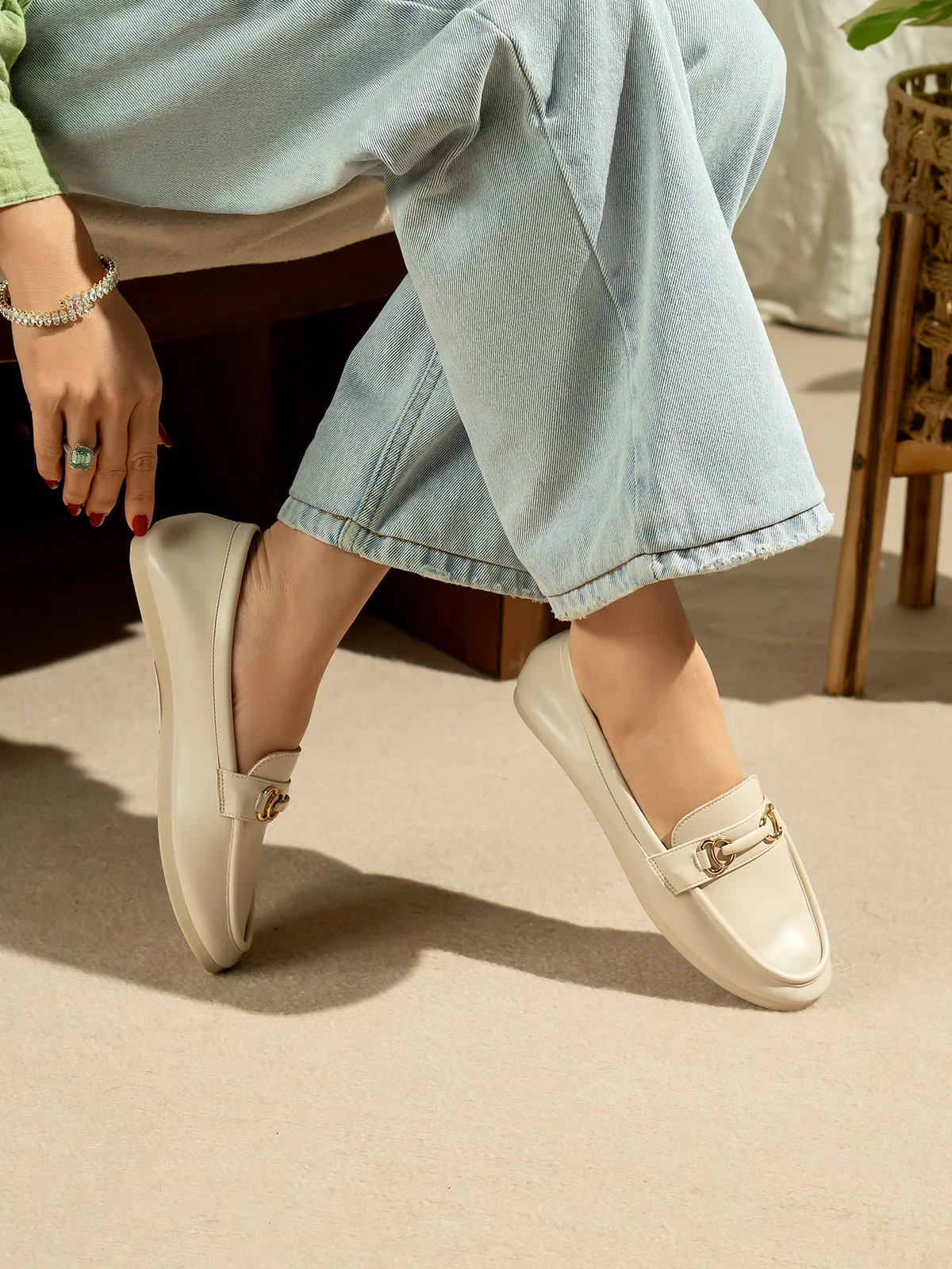 Women "ABIGAIL" Convenient Slip On Moccasins - Image 9