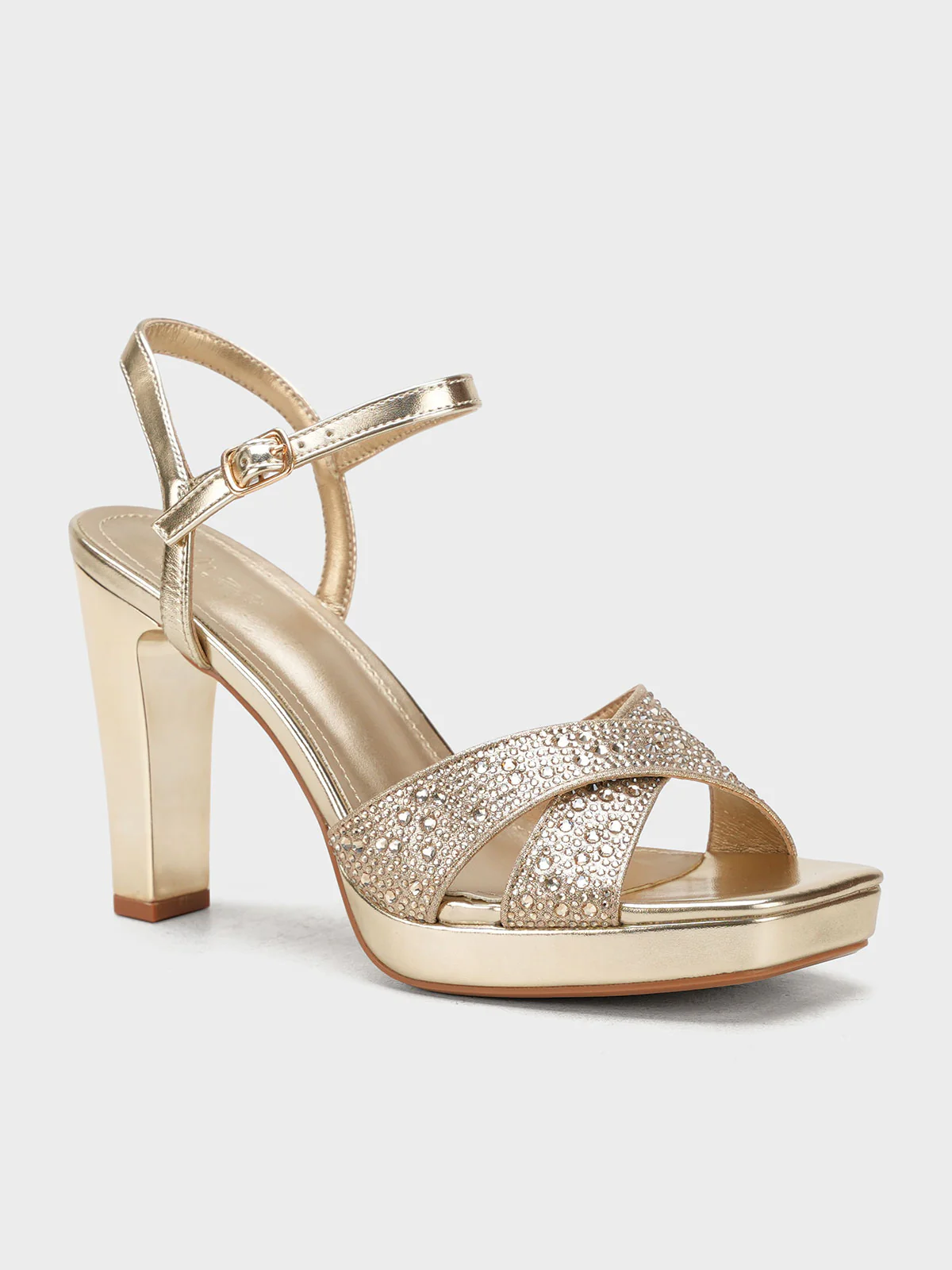 Women "ACHAVA" Glamorous Block Heel Sandals