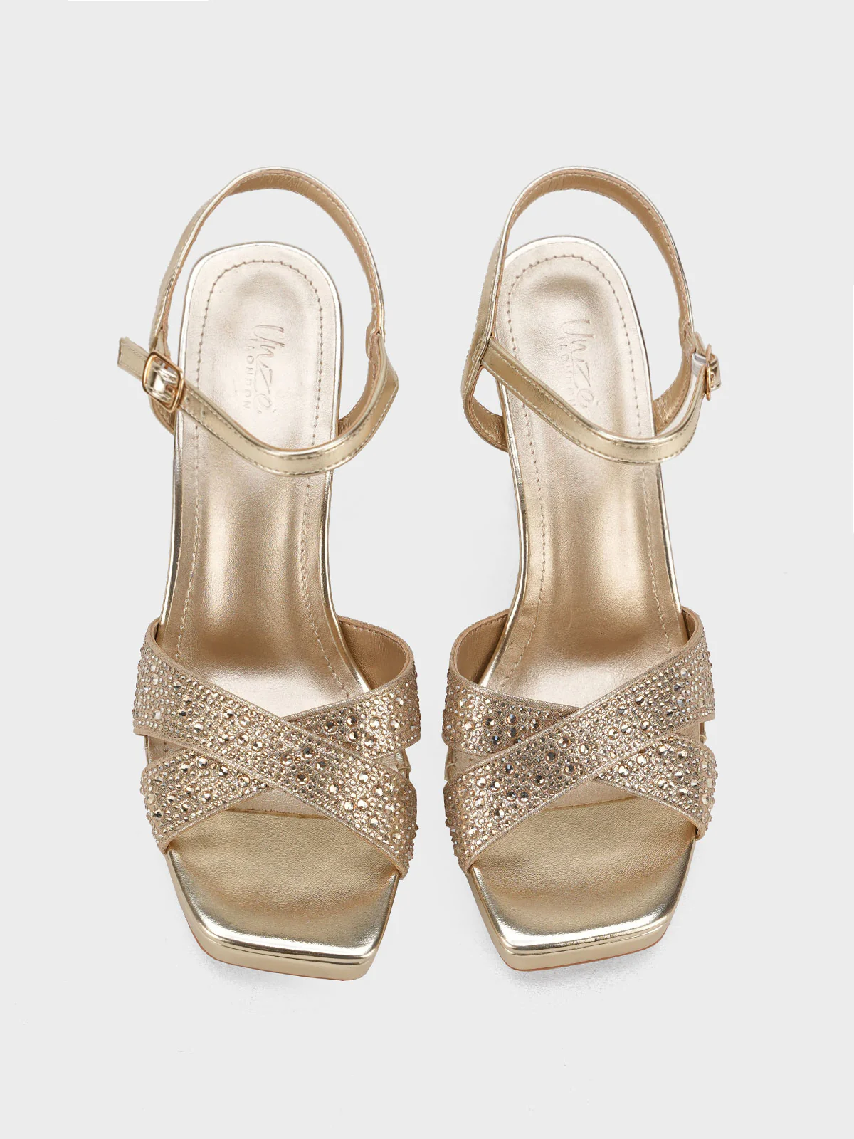 Women "ACHAVA" Glamorous Block Heel Sandals - Image 6