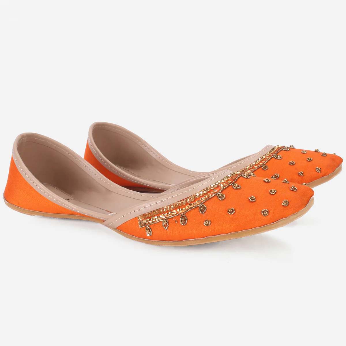 Women "ACHIM" Leather Embellished Khussa - Image 2