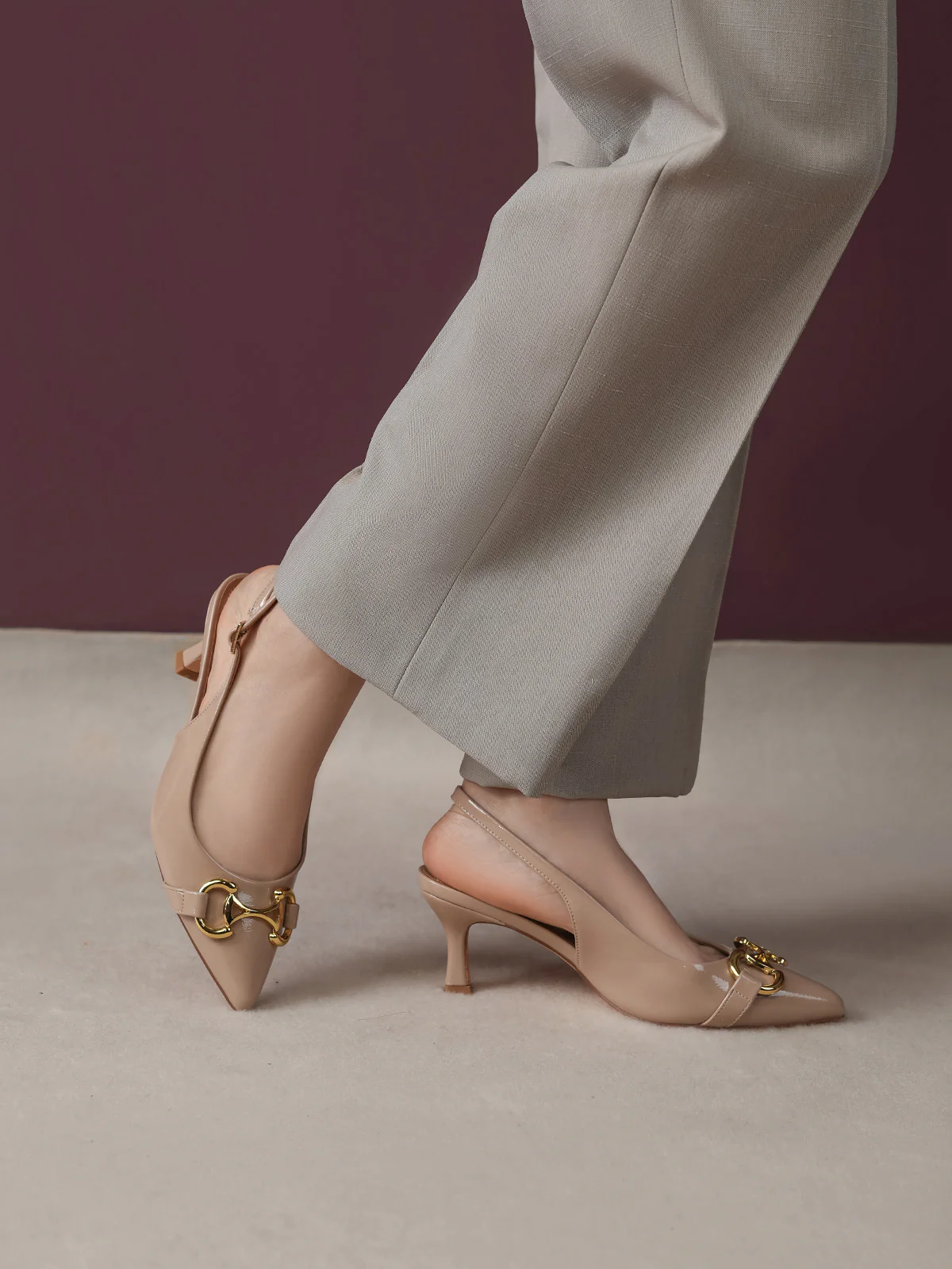 Women "ADELAIS" Stylish Buckle Sandals
