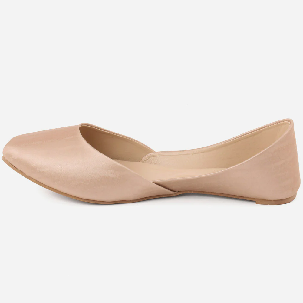 Women "ADIRA" Plain Sparkling Khussa - Image 3