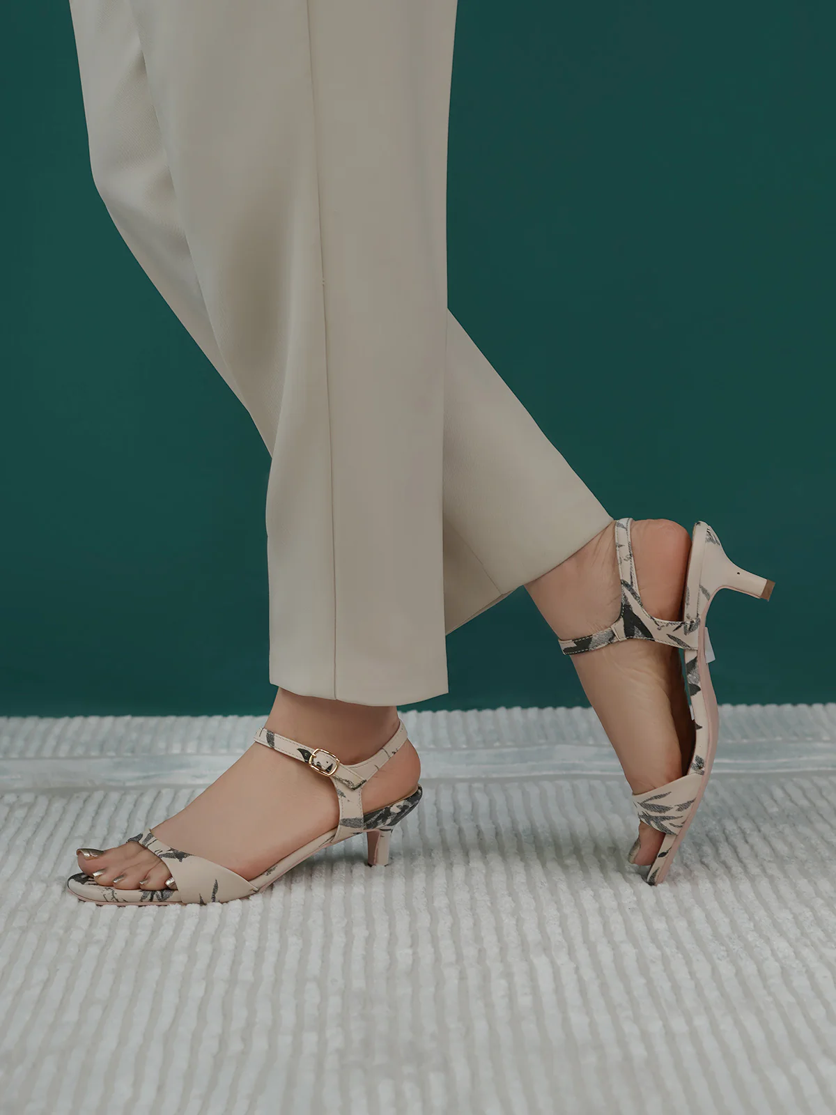 Women "ADRINA" Elegant Low-Heel Sandals - Image 6