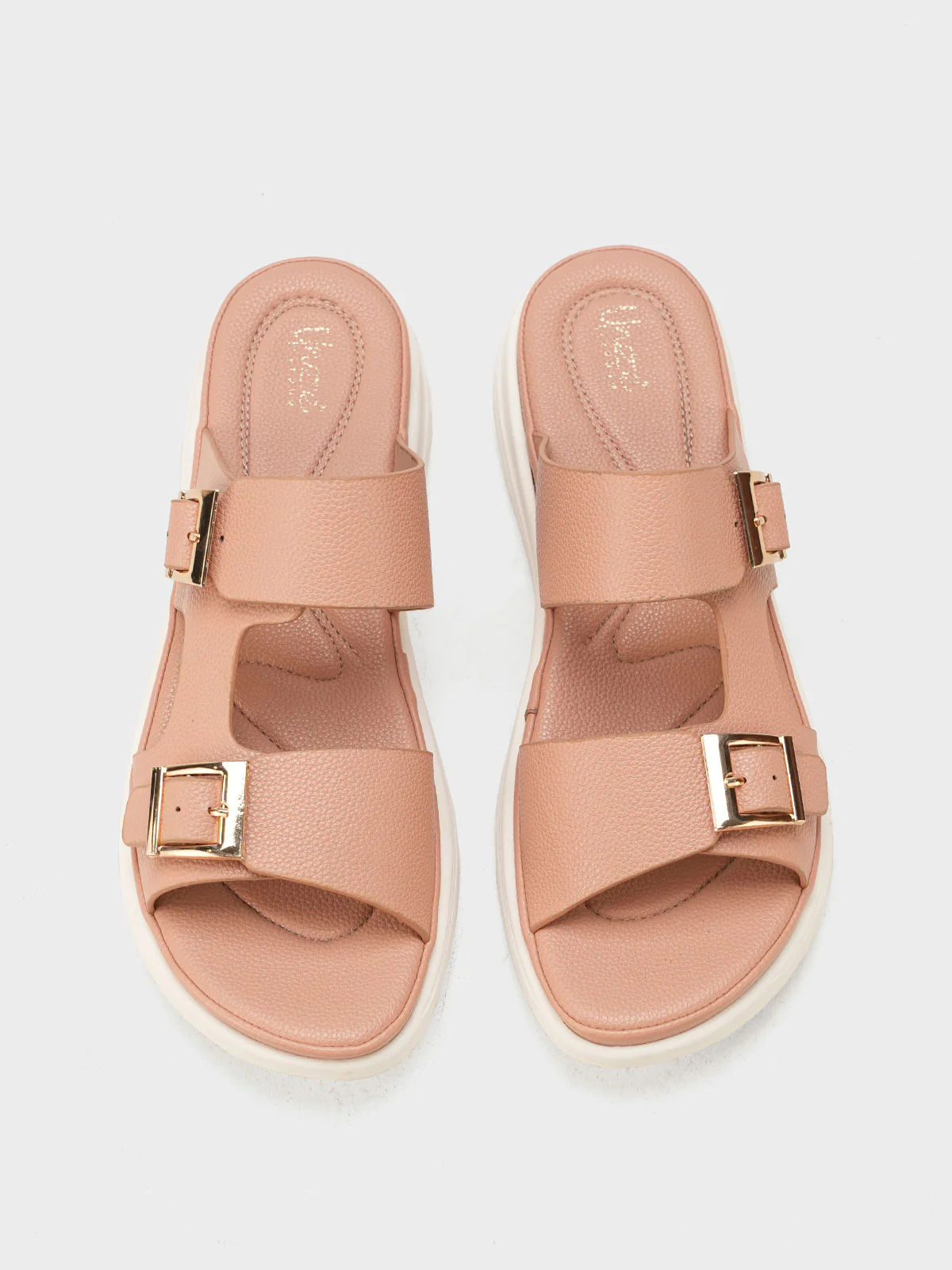 Women "AERYN" Buckle Design Comfort Slippers - Image 6