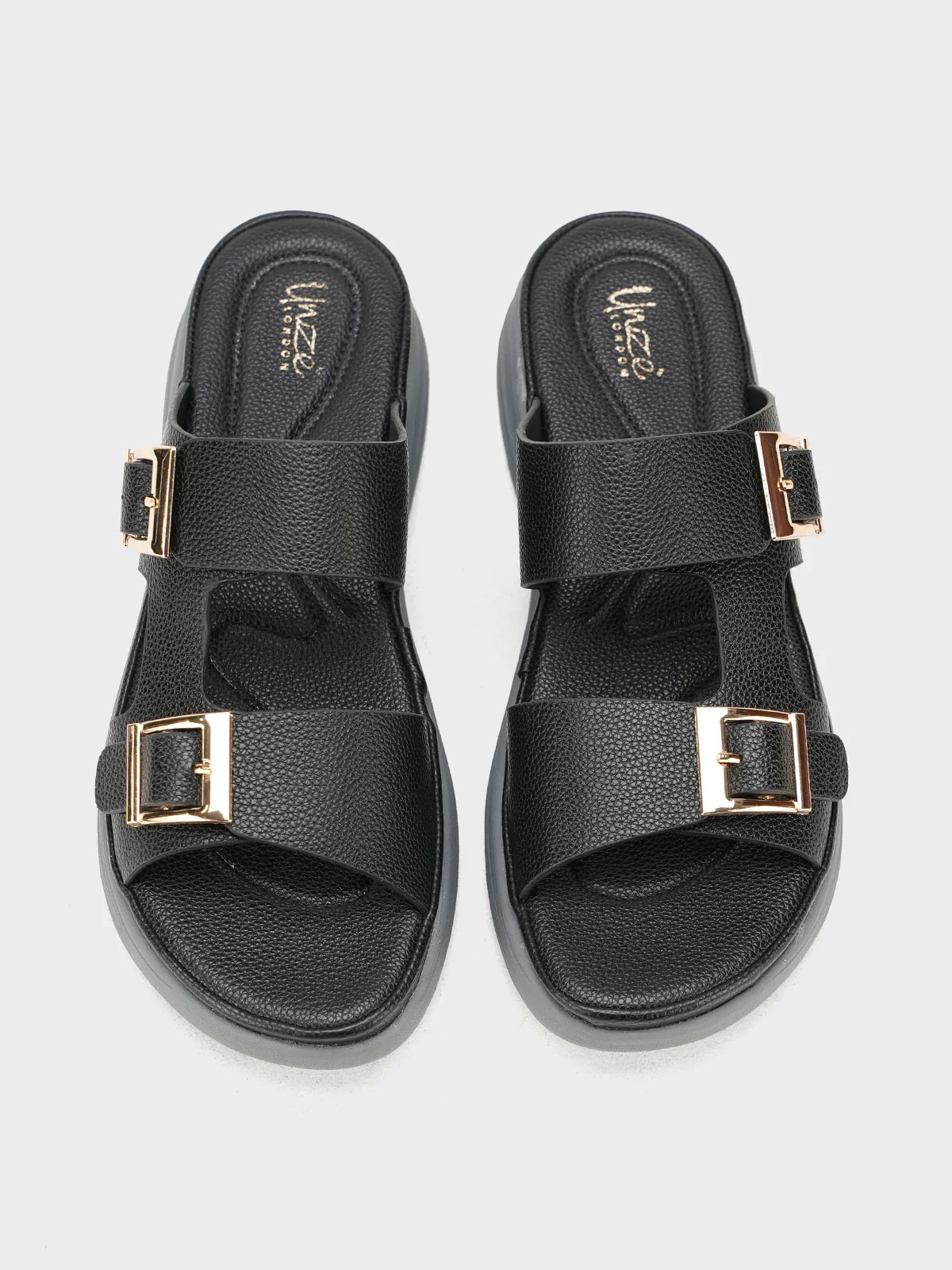 Women "AERYN" Buckle Design Comfort Slippers - Image 6
