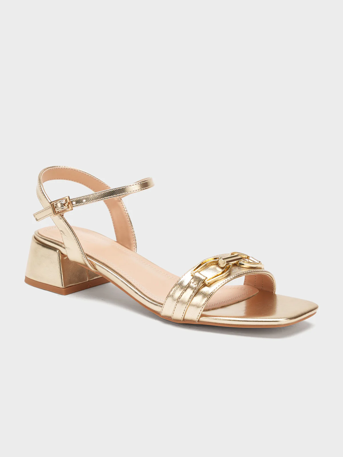 Women "AEXTER" Block Heel Buckle Sandals - Image 2