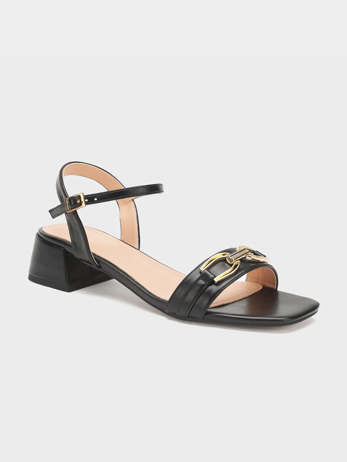 Women "AEXTER" Block Heel Buckle Sandals - Image 2