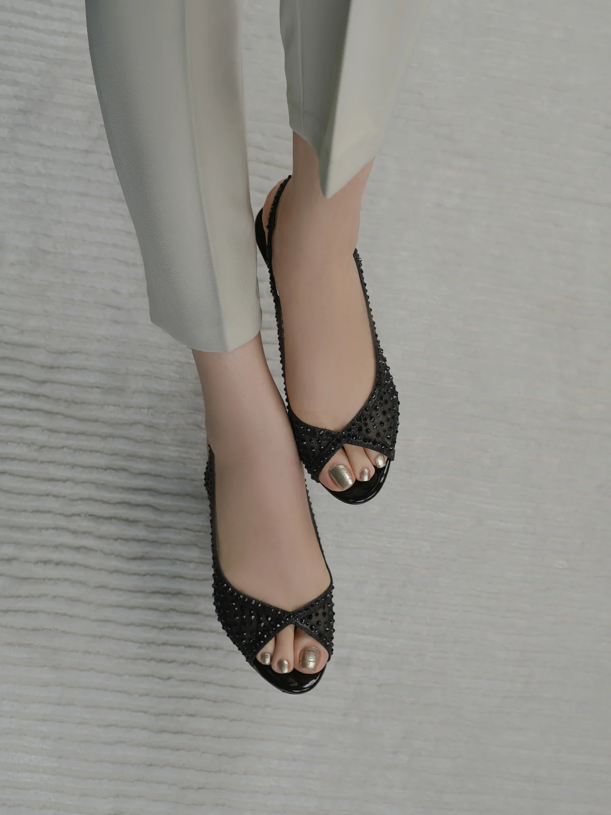 Women "AHUVA" Stylish Open Toe Heel Sandals - Image 6