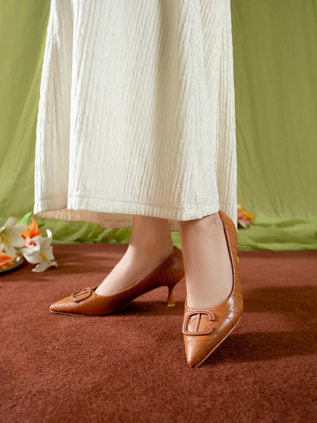 Women "AICOLE" Classic Pointed Courts - Image 3