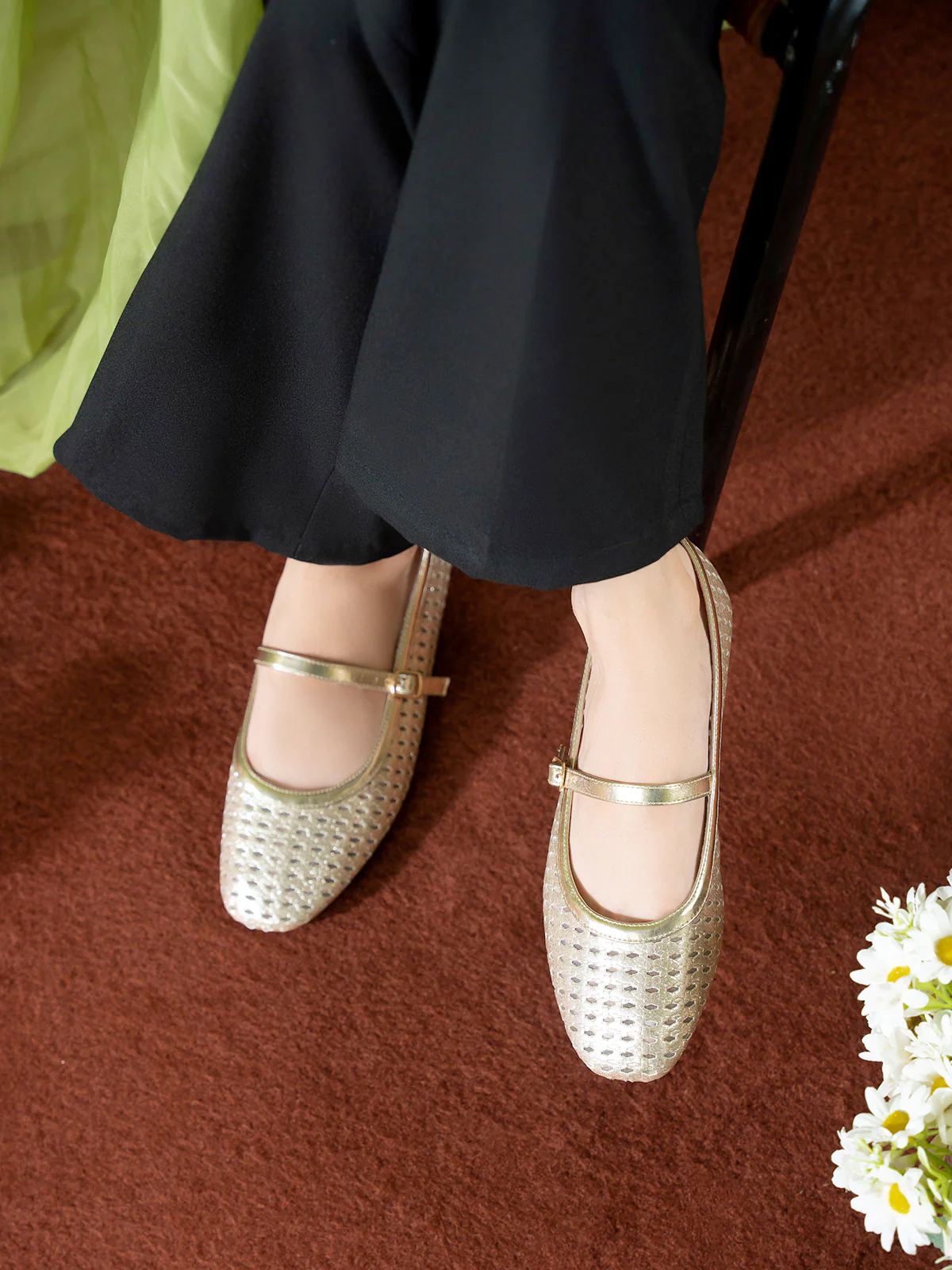 Women "AISLE" Elegant Buckle Court Shoes - Image 6