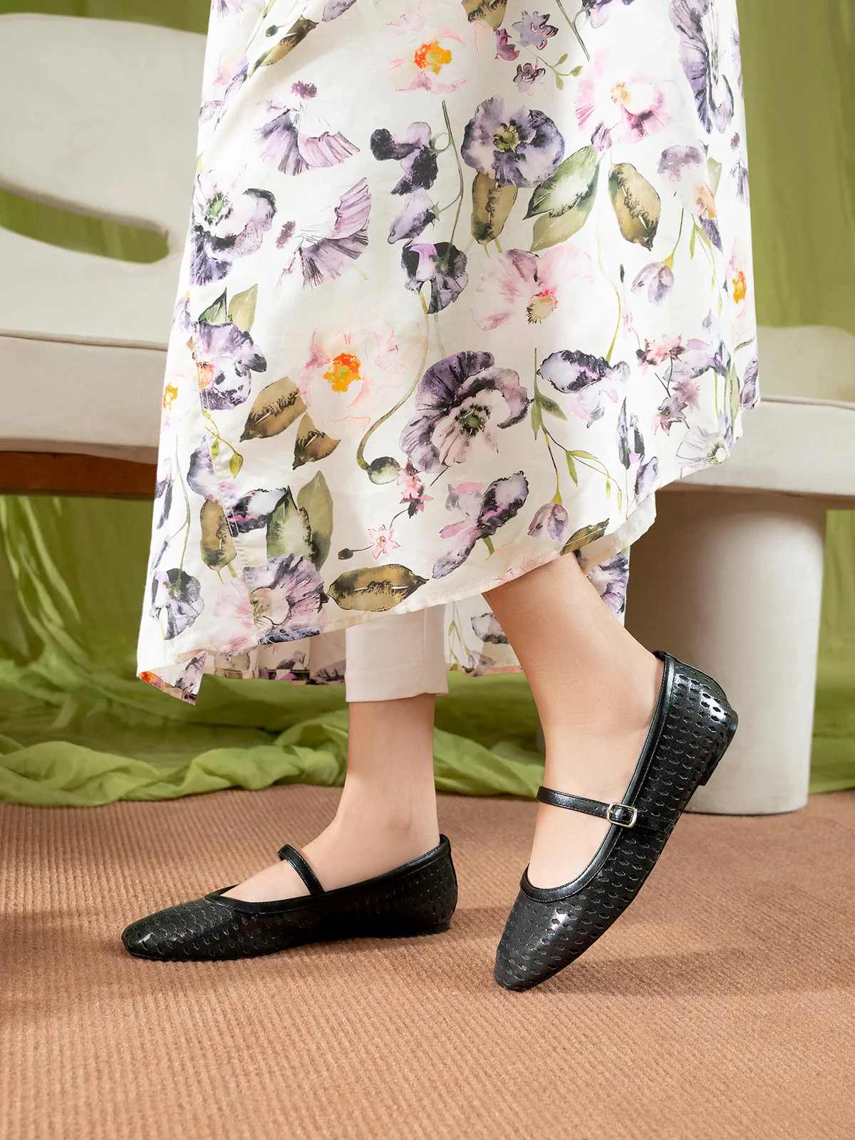 Women "AISLE" Elegant Buckle Court Shoes - Image 6