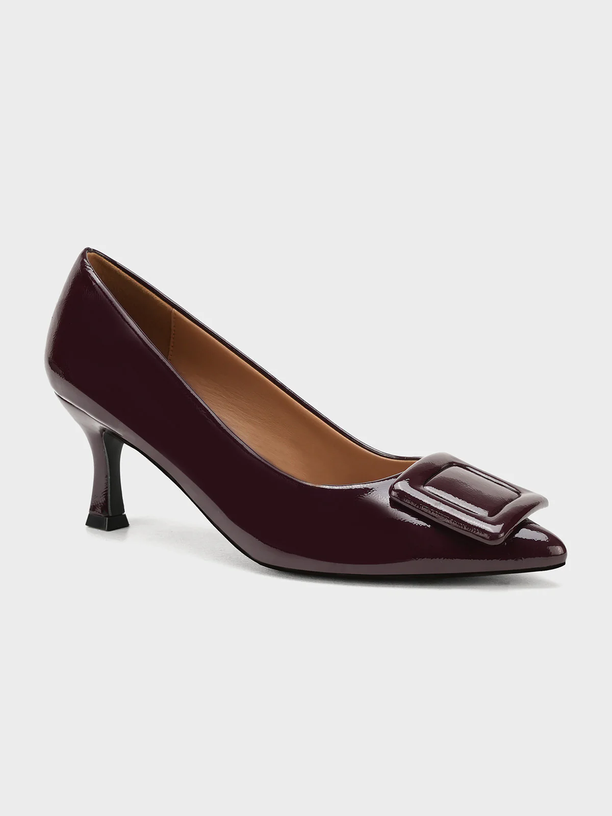 Women "ALESSIO" Buckle Detail Courts - Image 2
