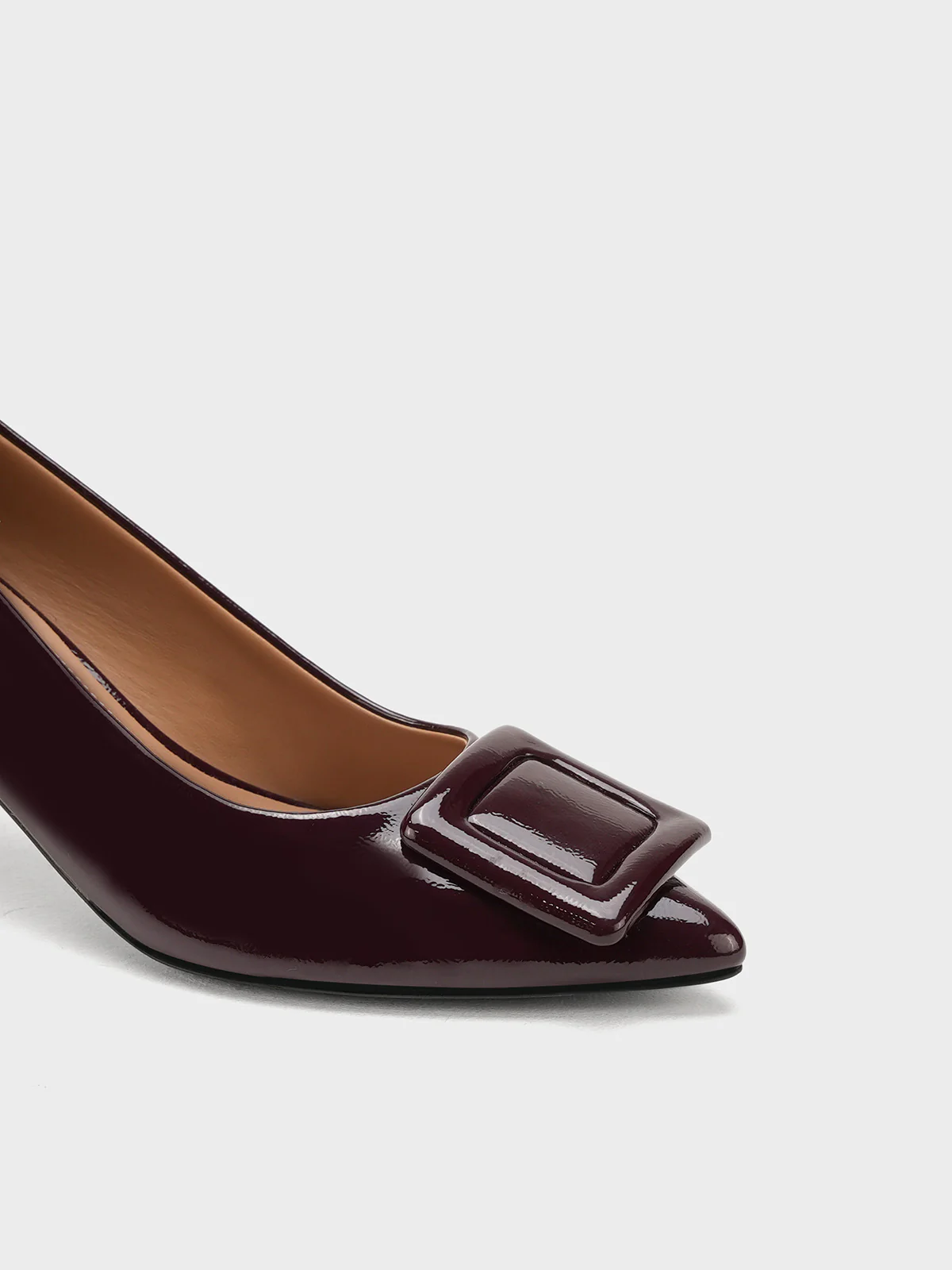 Women "ALESSIO" Buckle Detail Courts - Image 7