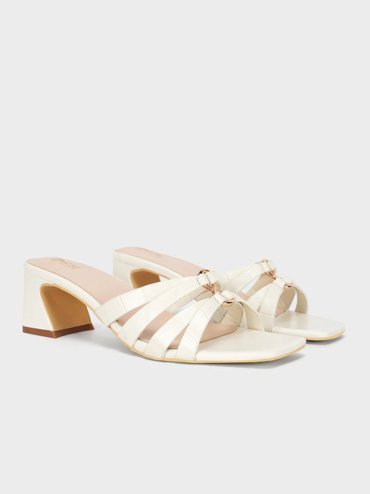 Women "ALEZAE" Block Heel Sandals - Image 2