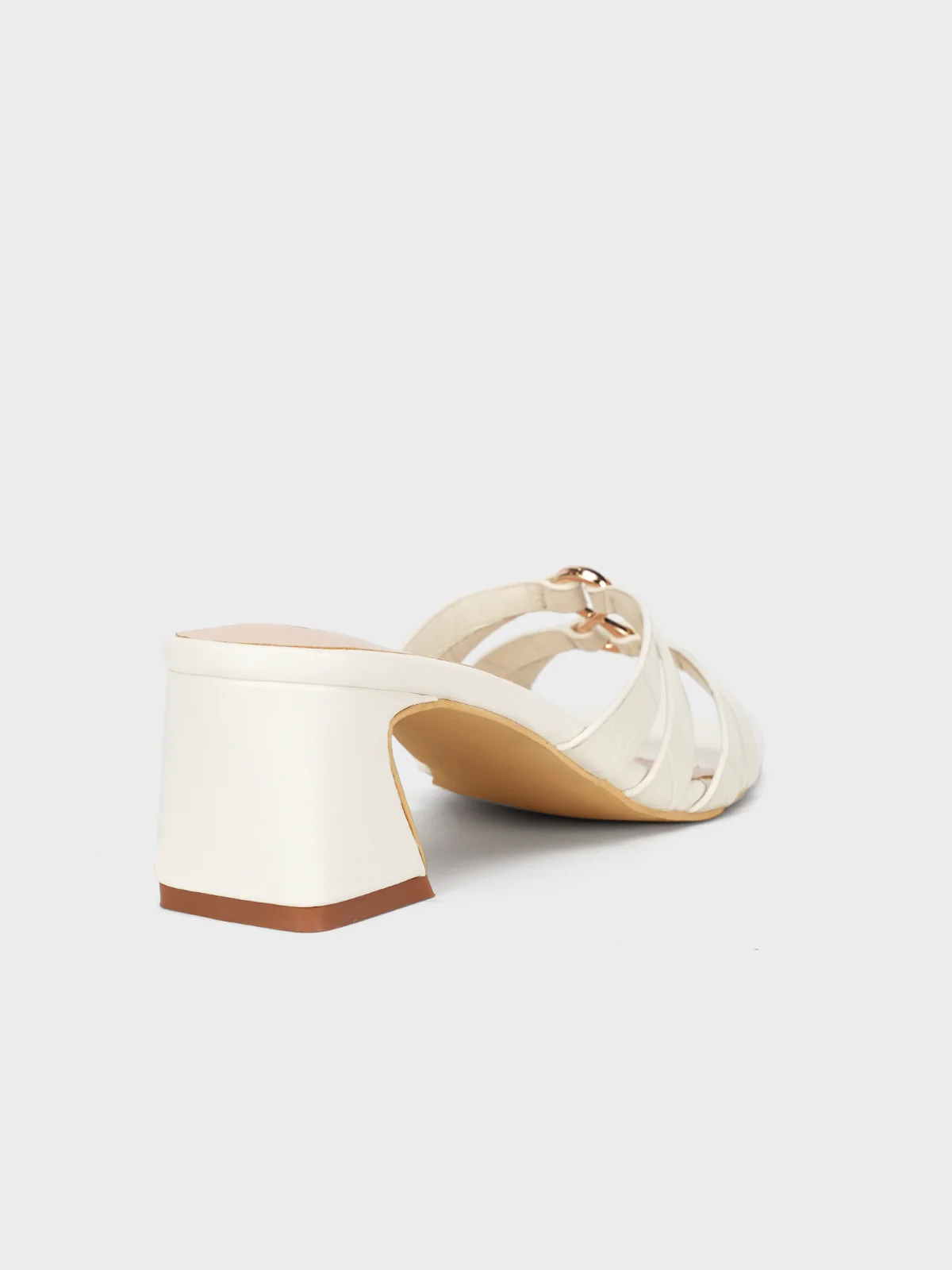 Women "ALEZAE" Block Heel Sandals - Image 3