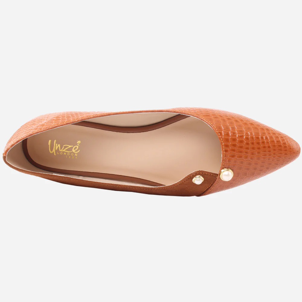 Women "ALIS" Pointed-Toe Ballet Flat - Image 4