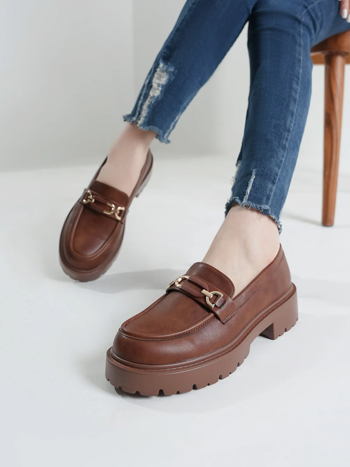 Women "ALIVIA" Everyday Wear Loafers - Image 6