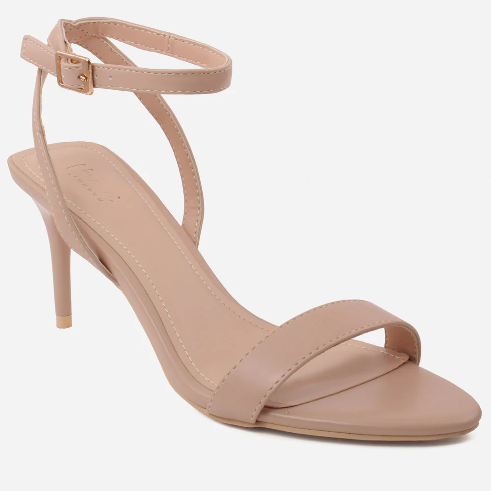 Women "ALLA" Ankle Strap Stiletto Heel Sandals