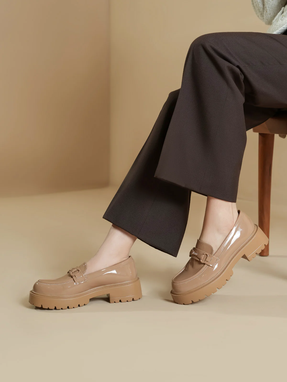 Women "ANAVIA" Classy Look Loafers - Image 10