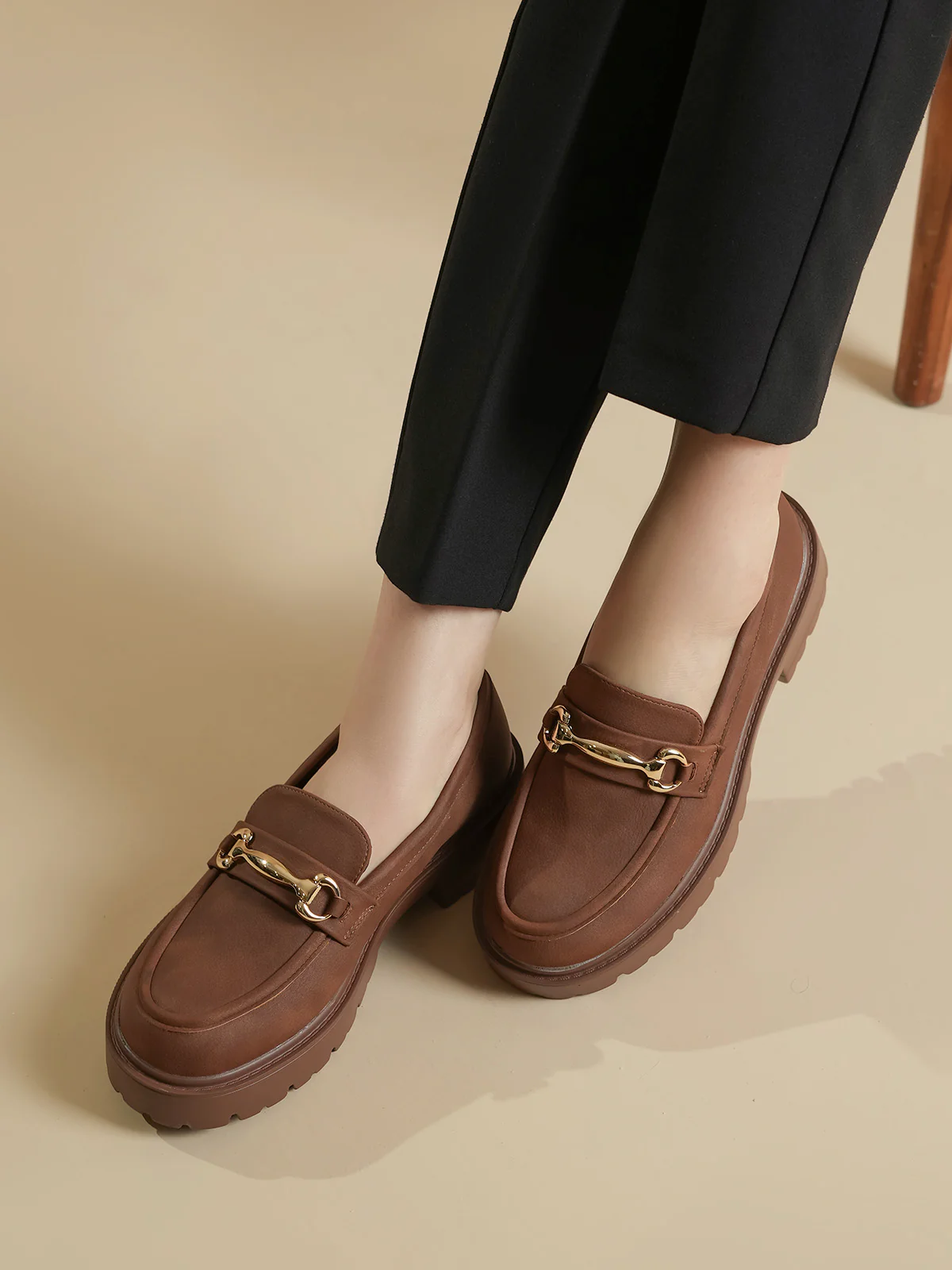 Women "ANCHOR" Simple Design Moccasins - Image 10