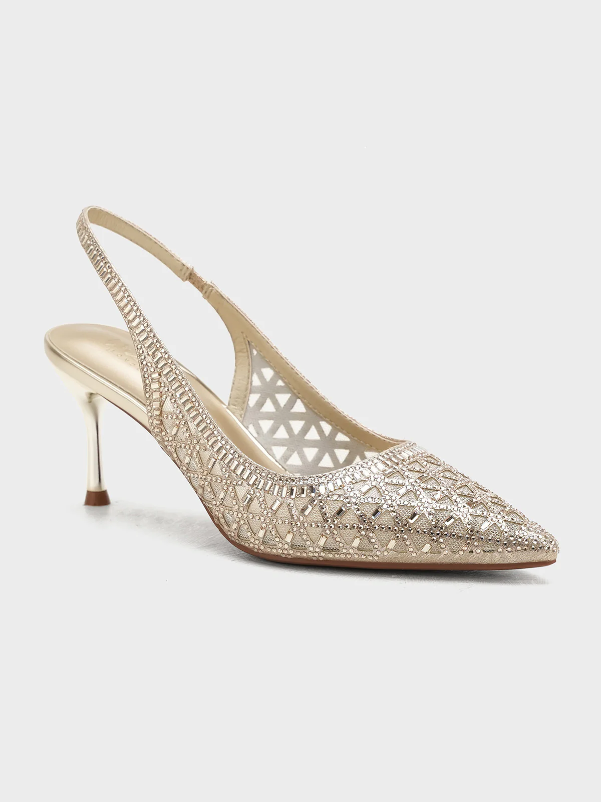 Women "ANNA" Elegant Fancy Heel Sandals - Image 2
