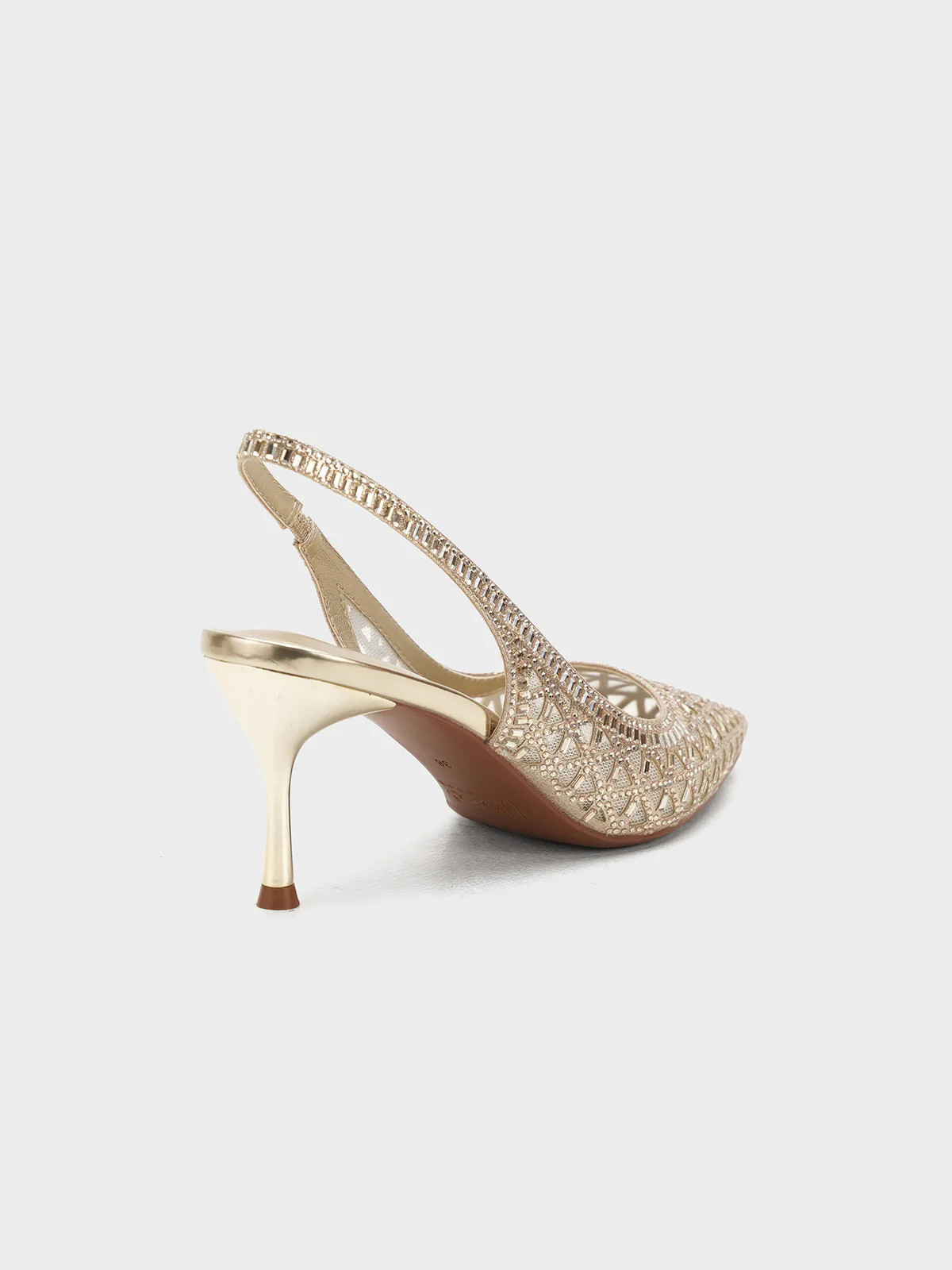 Women "ANNA" Elegant Fancy Heel Sandals - Image 5