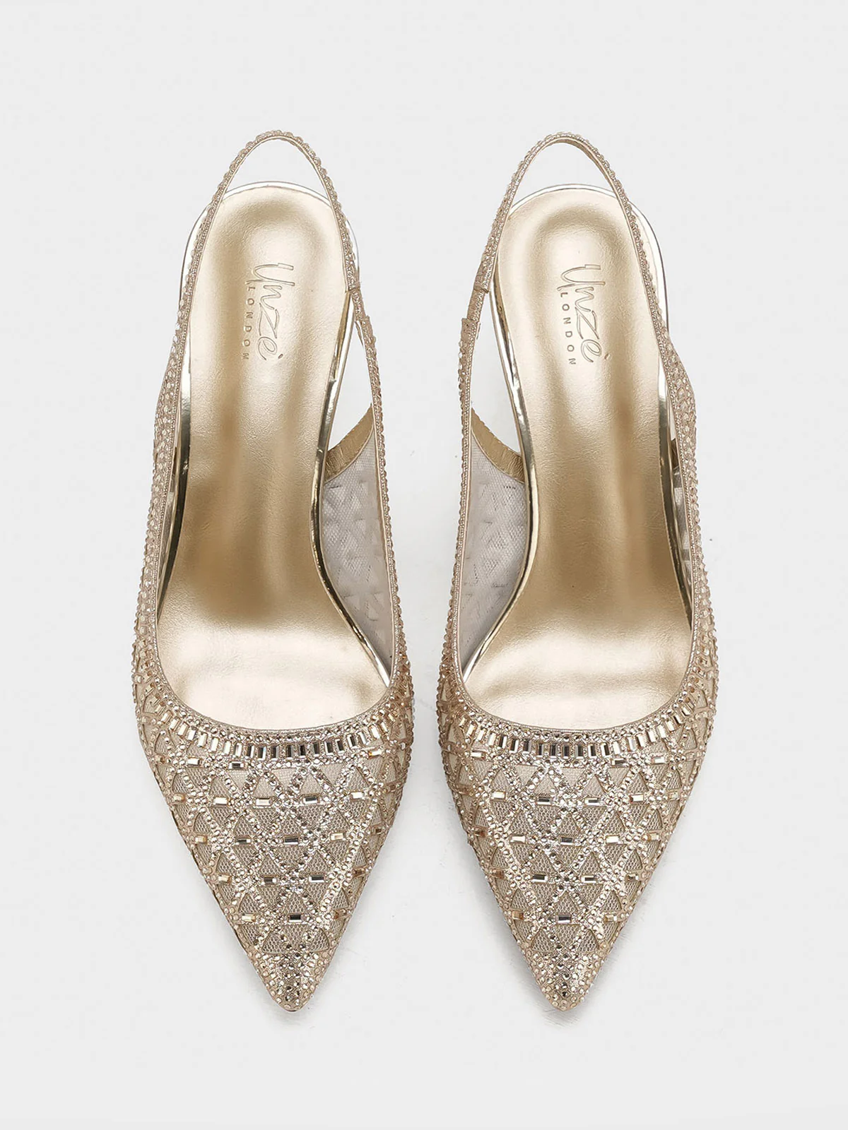 Women "ANNA" Elegant Fancy Heel Sandals - Image 9