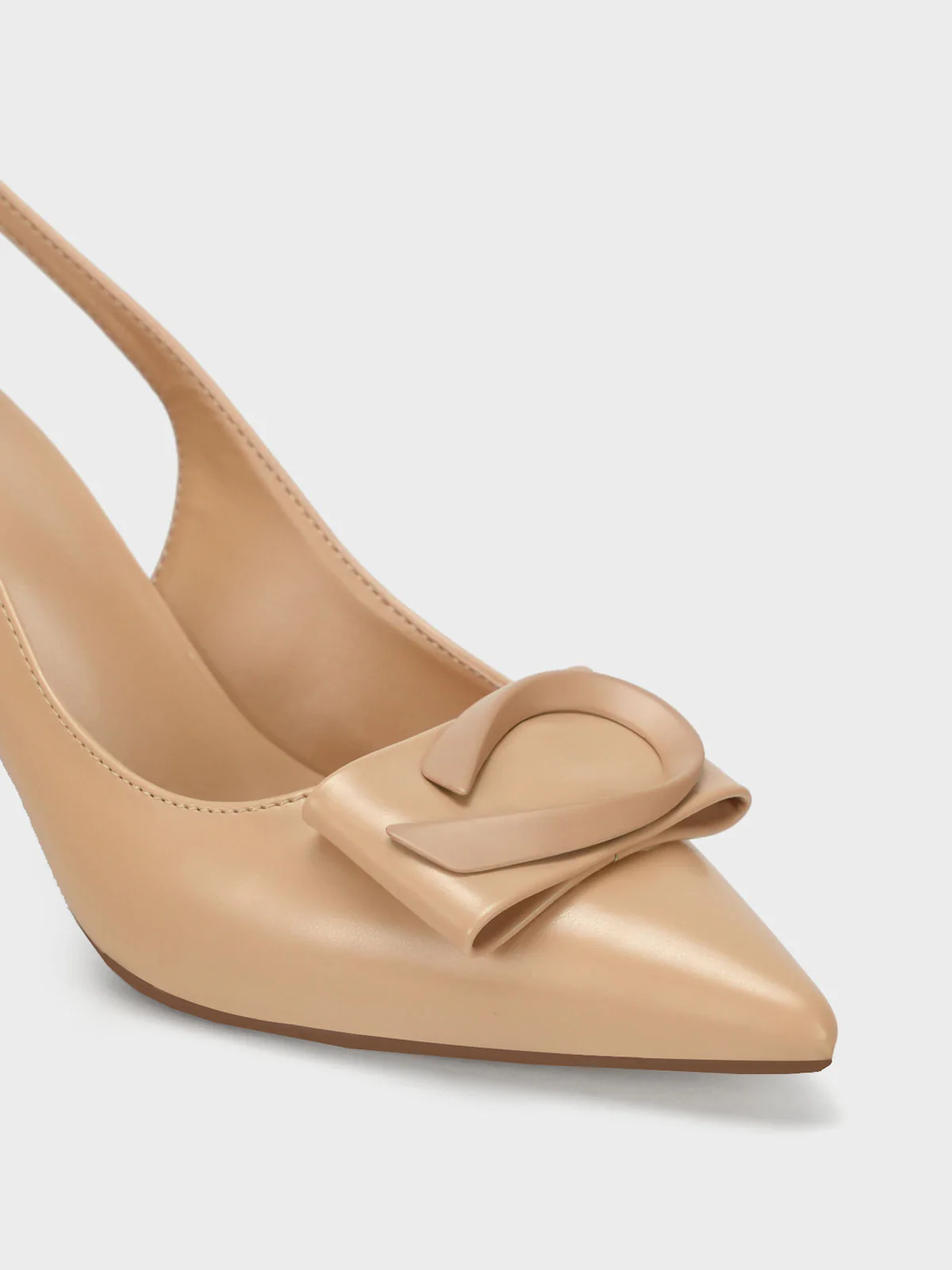Women "ANNETTE" Pointy Back Strap Courts - Image 4