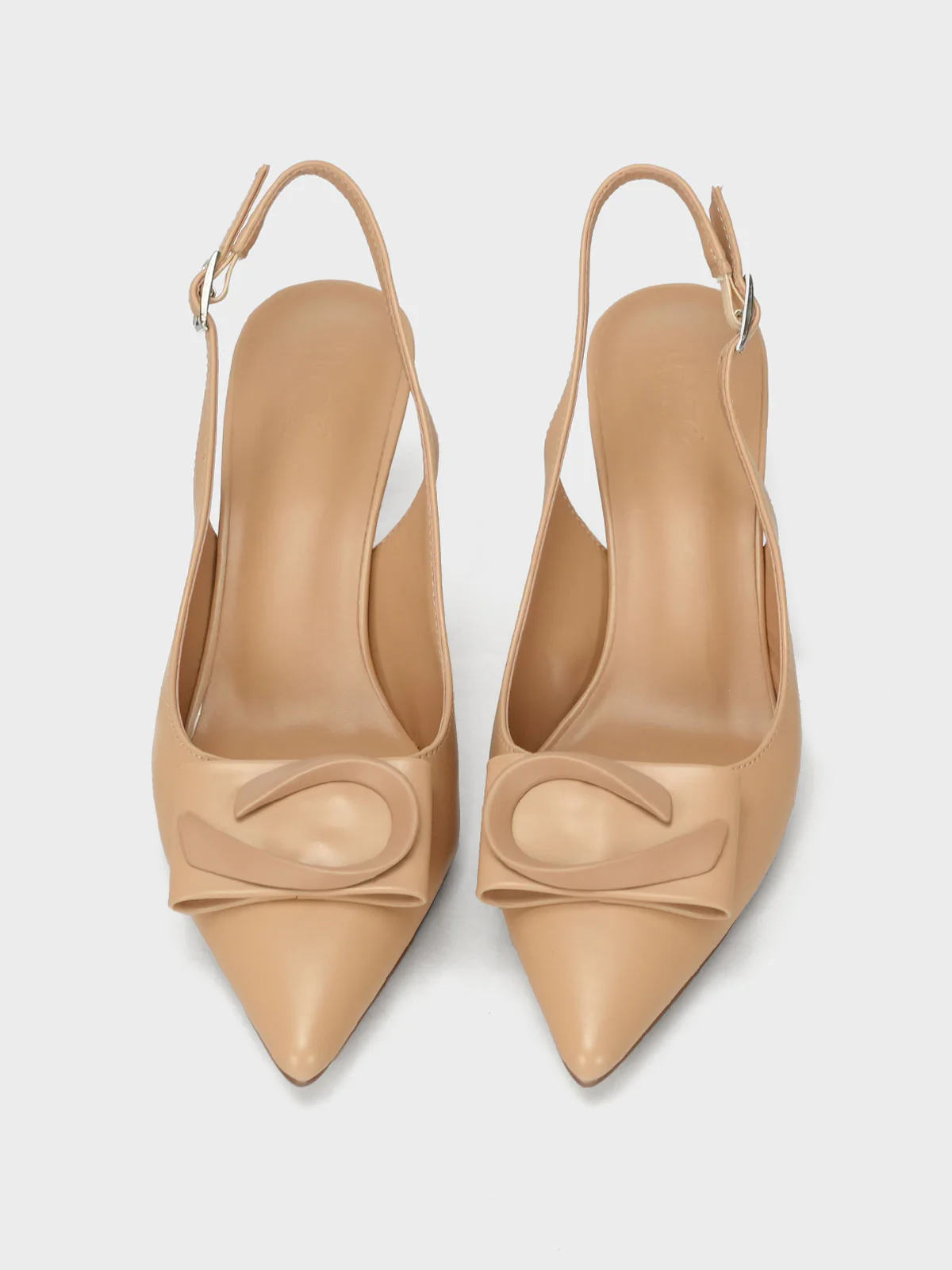 Women "ANNETTE" Pointy Back Strap Courts - Image 5
