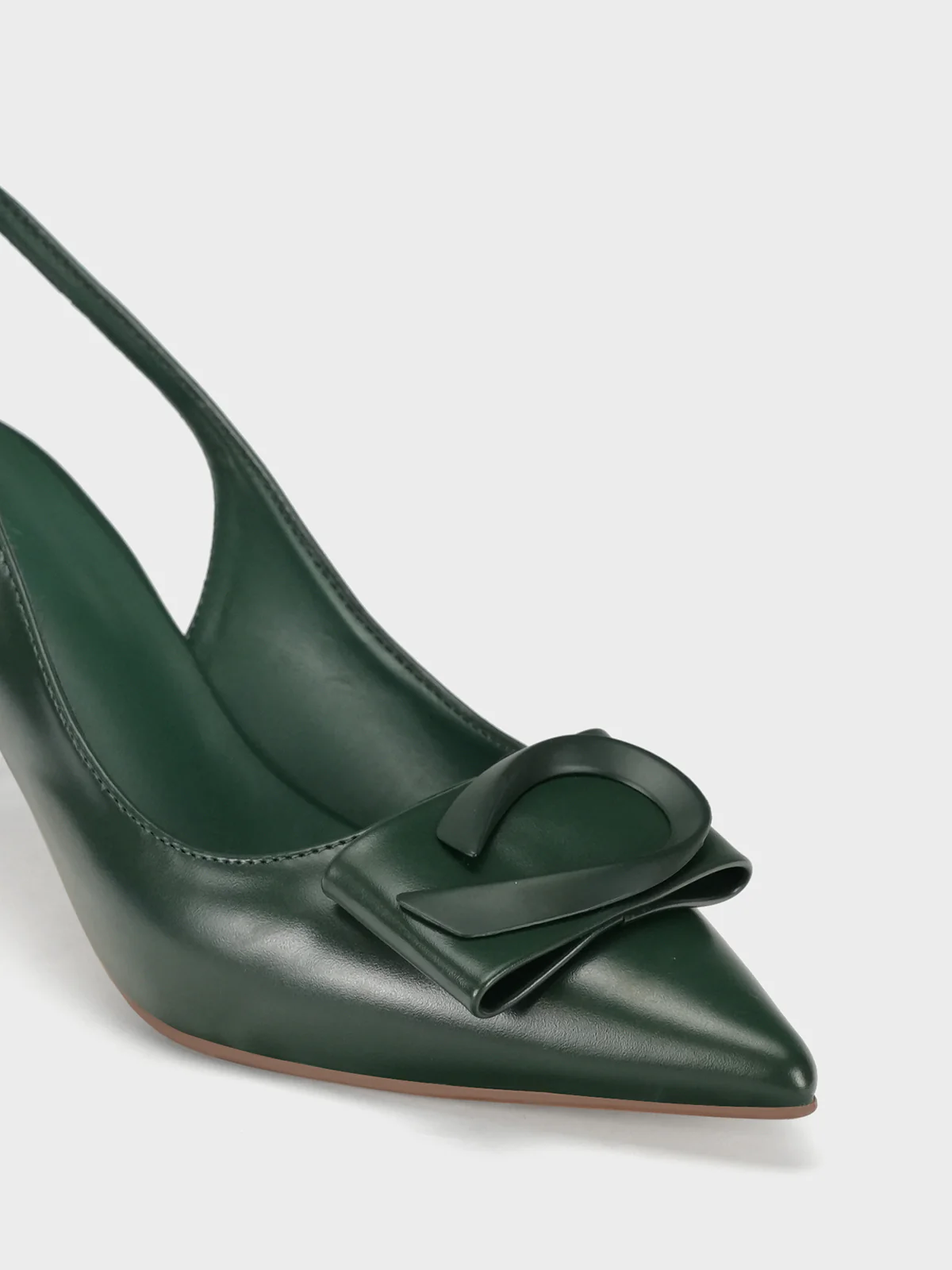 Women "ANNETTE" Pointy Back Strap Courts - Image 4