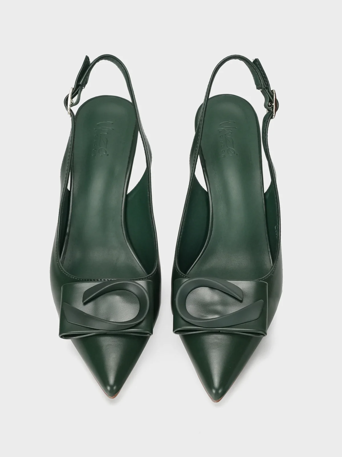 Women "ANNETTE" Pointy Back Strap Courts - Image 5