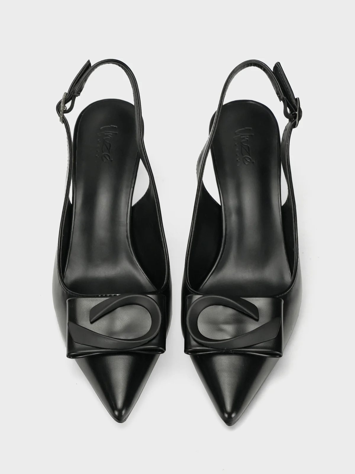 Women "ANNETTE" Pointy Back Strap Courts - Image 5