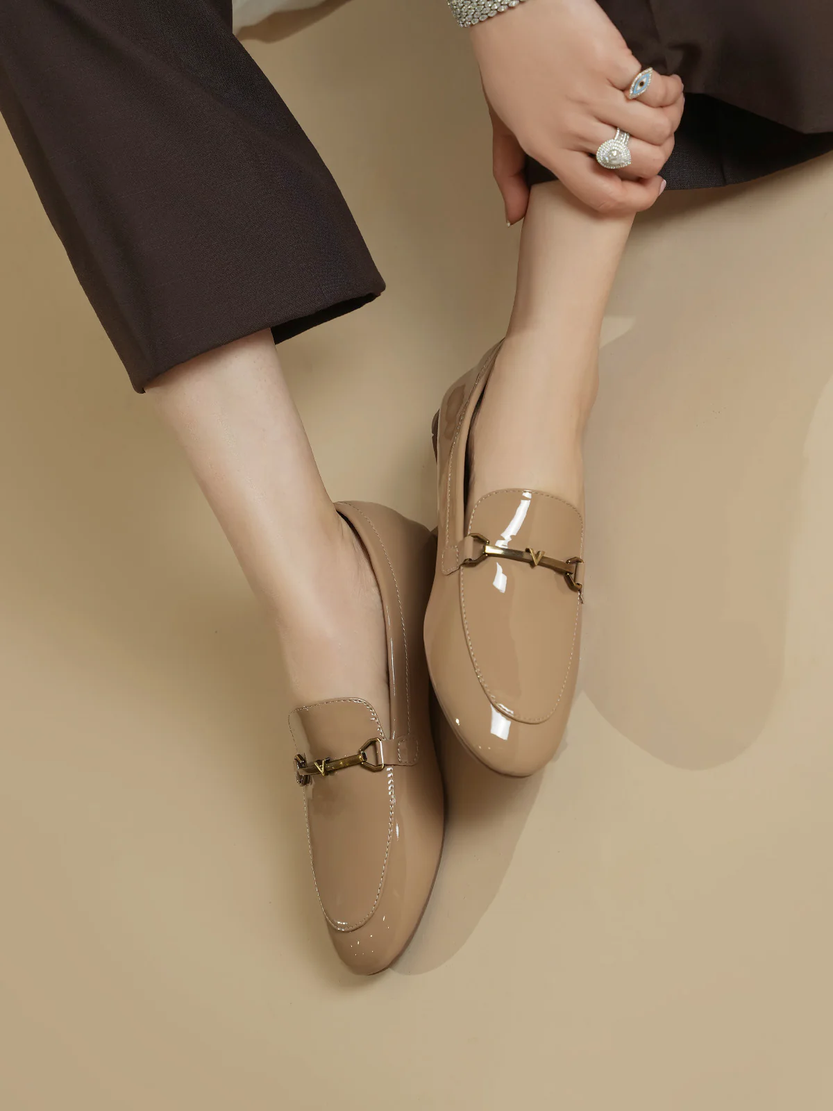 Women "ANNICA" Trendy Style Ballerinas - Image 11