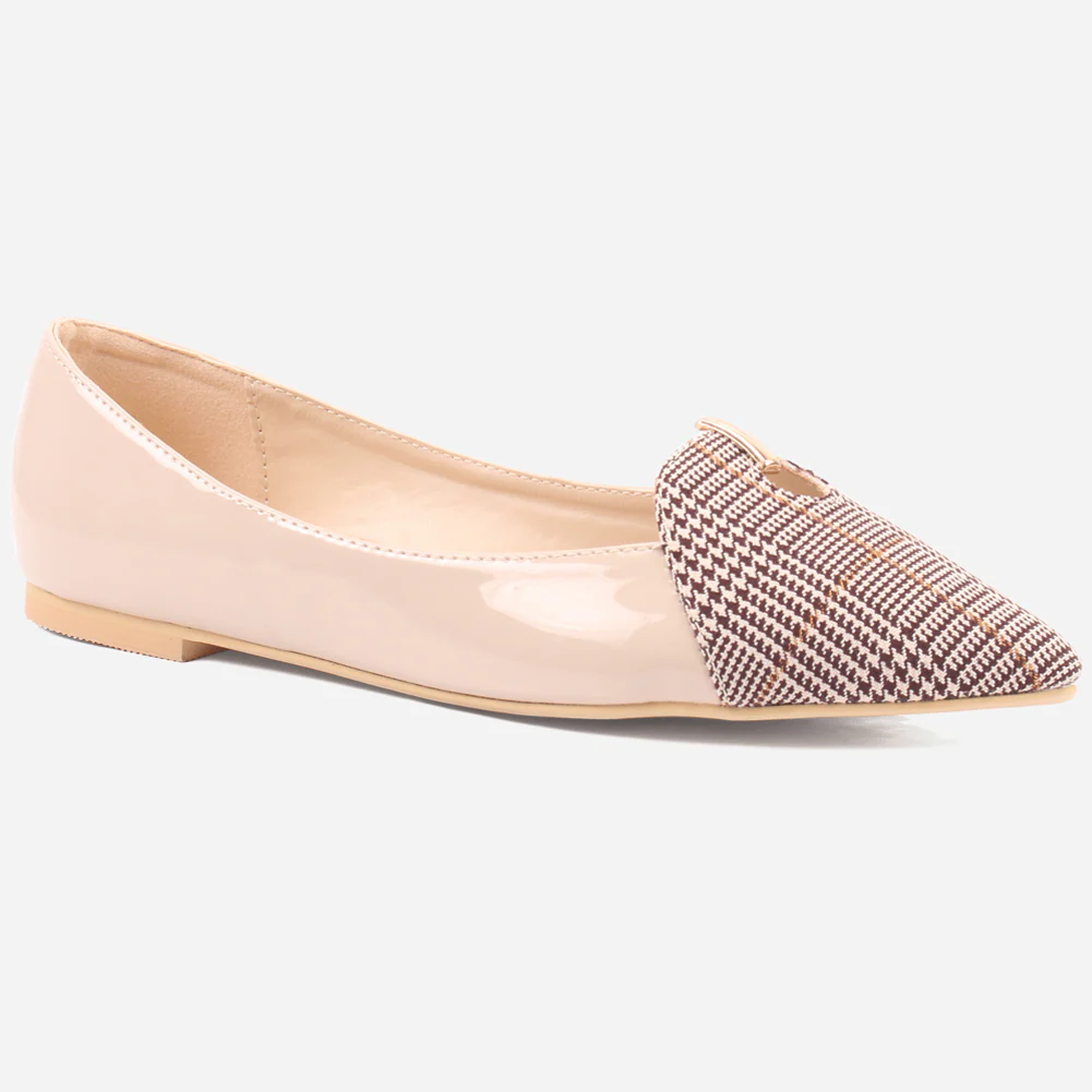 Women "ANNIE" Comfort Two Tone Pump Shoes