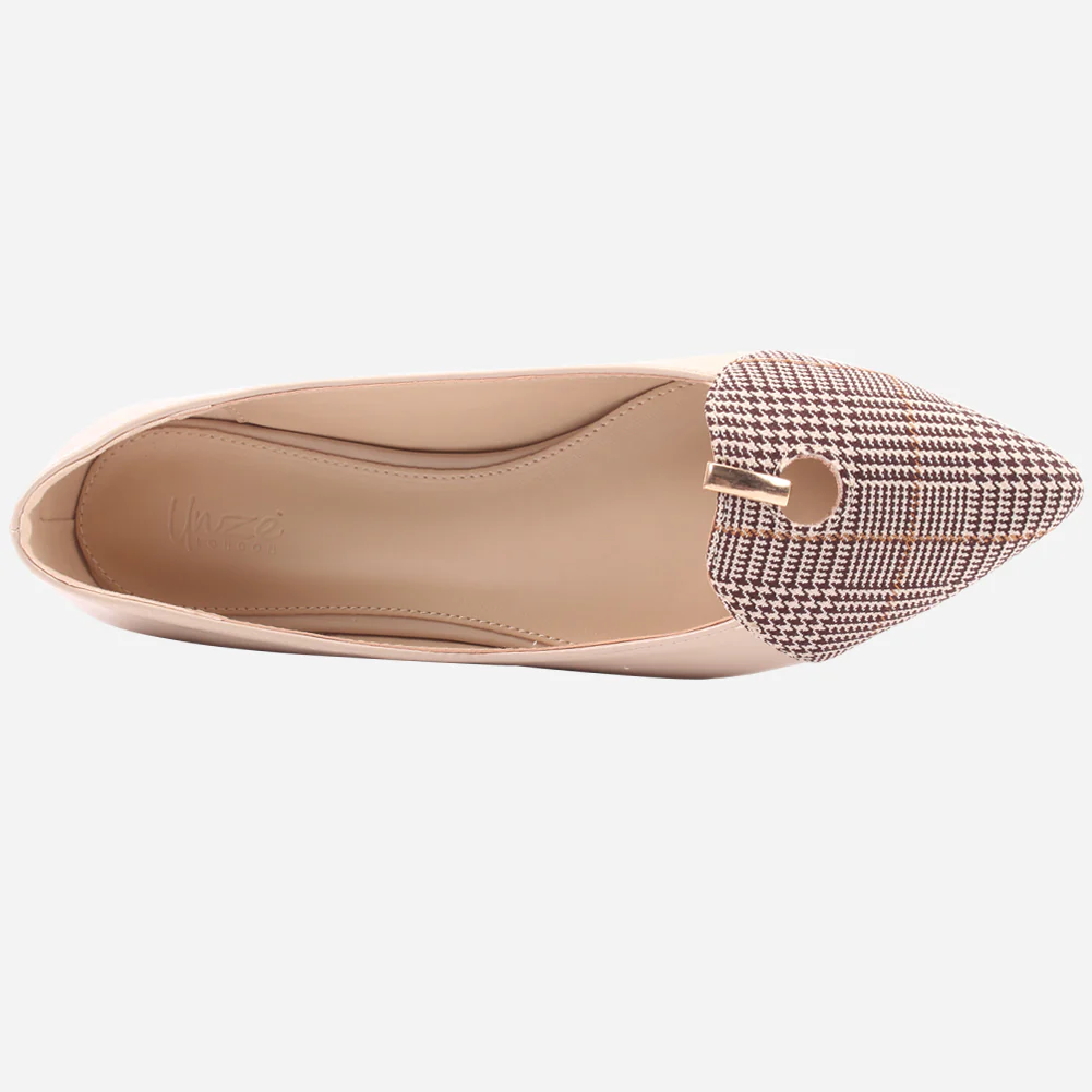 Women "ANNIE" Comfort Two Tone Pump Shoes - Image 4