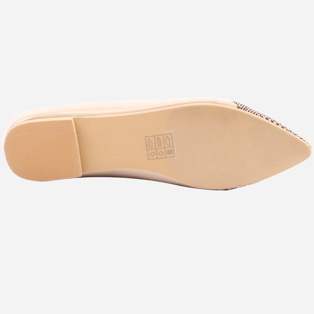 Women "ANNIE" Comfort Two Tone Pump Shoes - Image 5