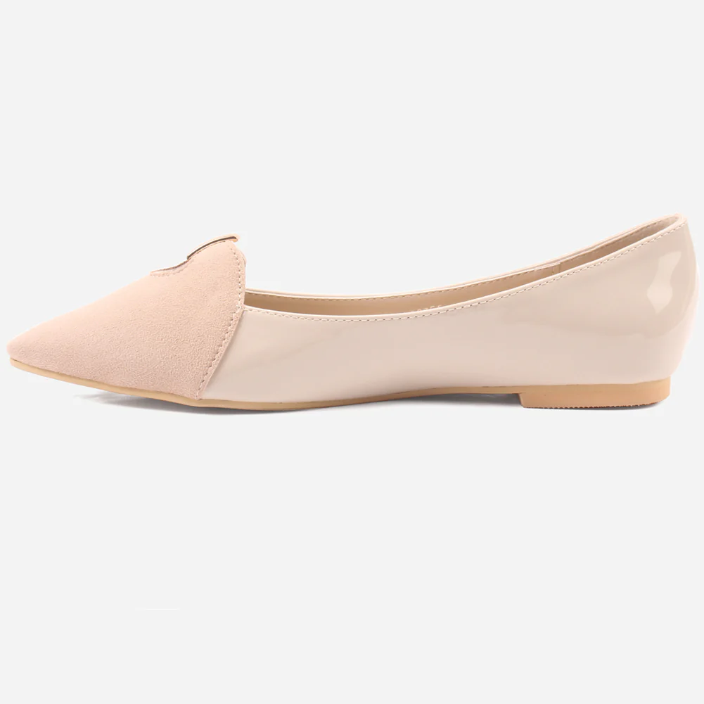 Women "ANNIE" Comfort Two Tone Pump Shoes - Image 3