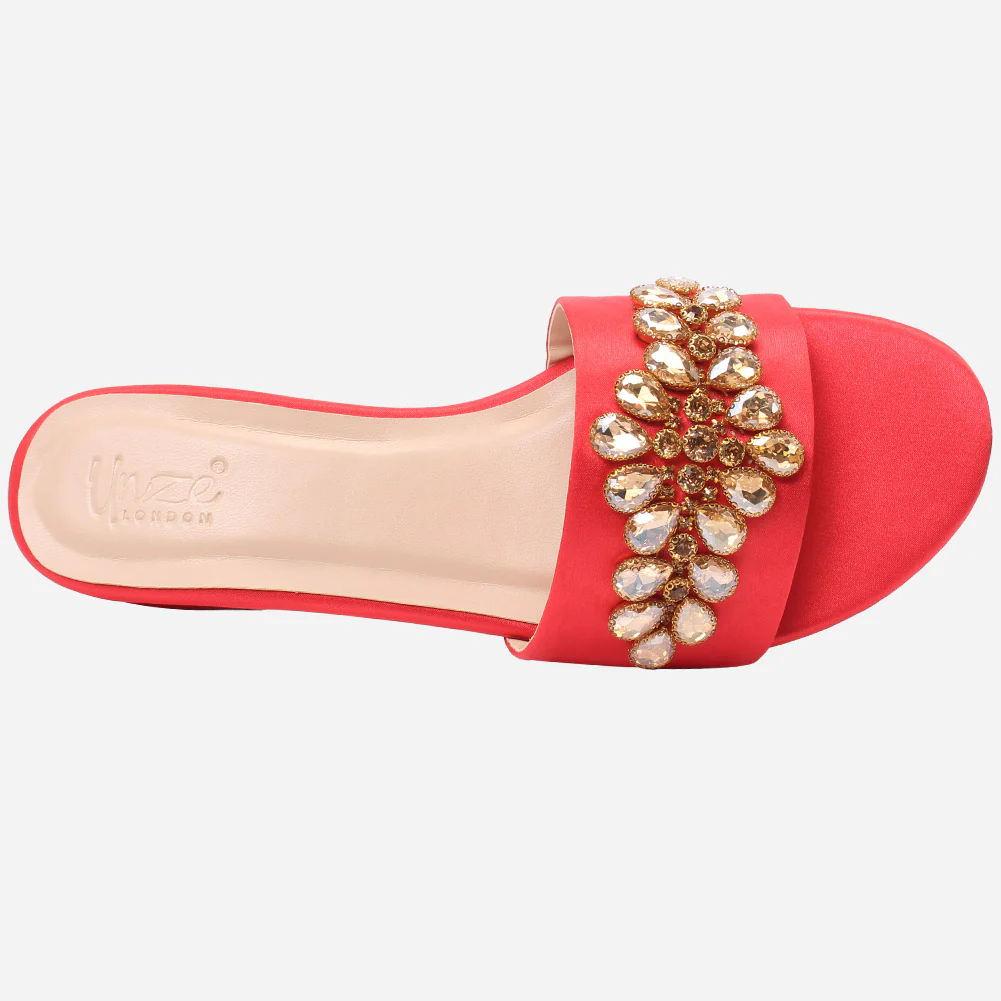 Women "AOMO" Low Block Heel Slippers - Image 4