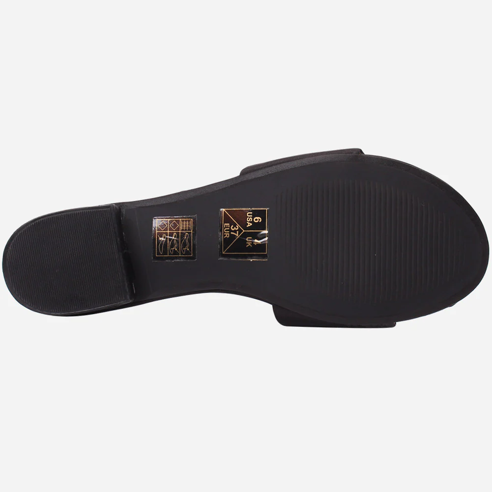 Women "AOMO" Low Block Heel Slippers - Image 5