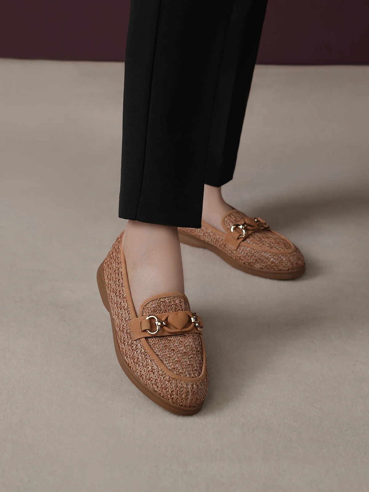 Women "ARAYNA" Unique Design Ballerinas - Image 3