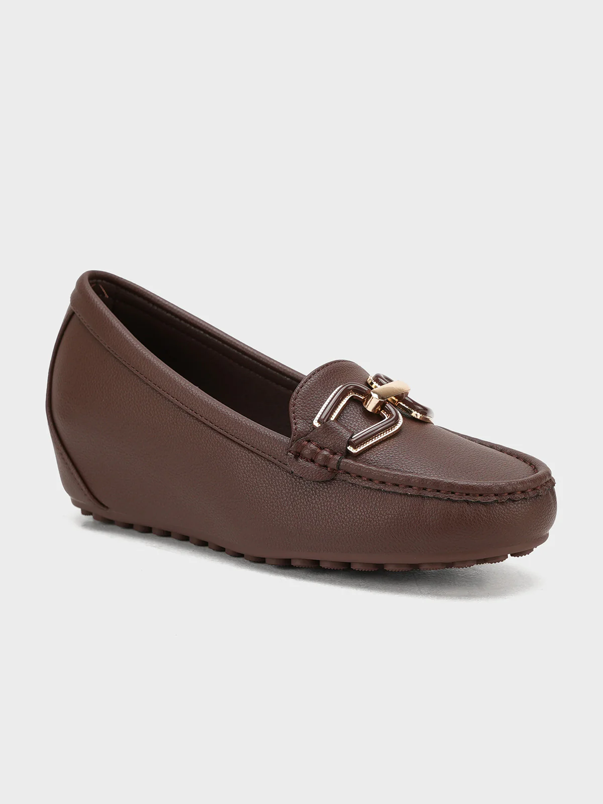Women "ARETHA" Wedge Style Moccasins - Image 2