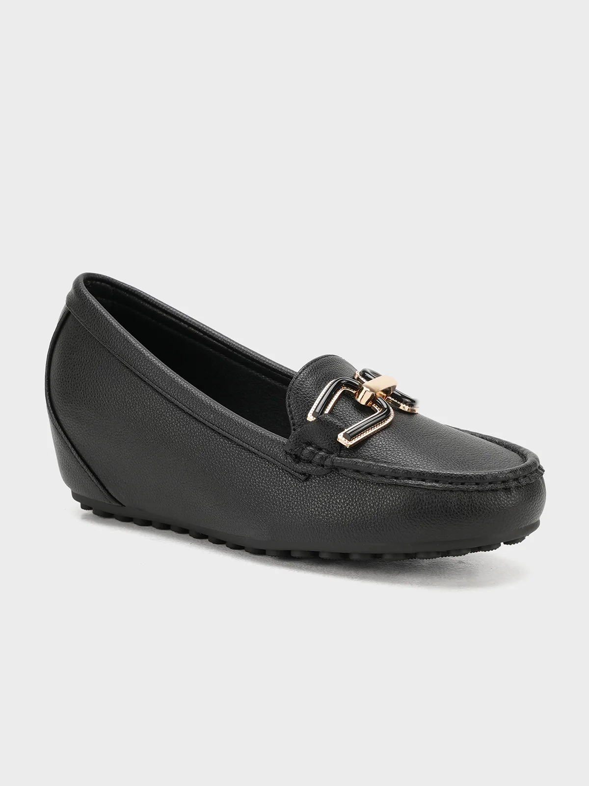 Women "ARETHA" Wedge Style Moccasins - Image 2