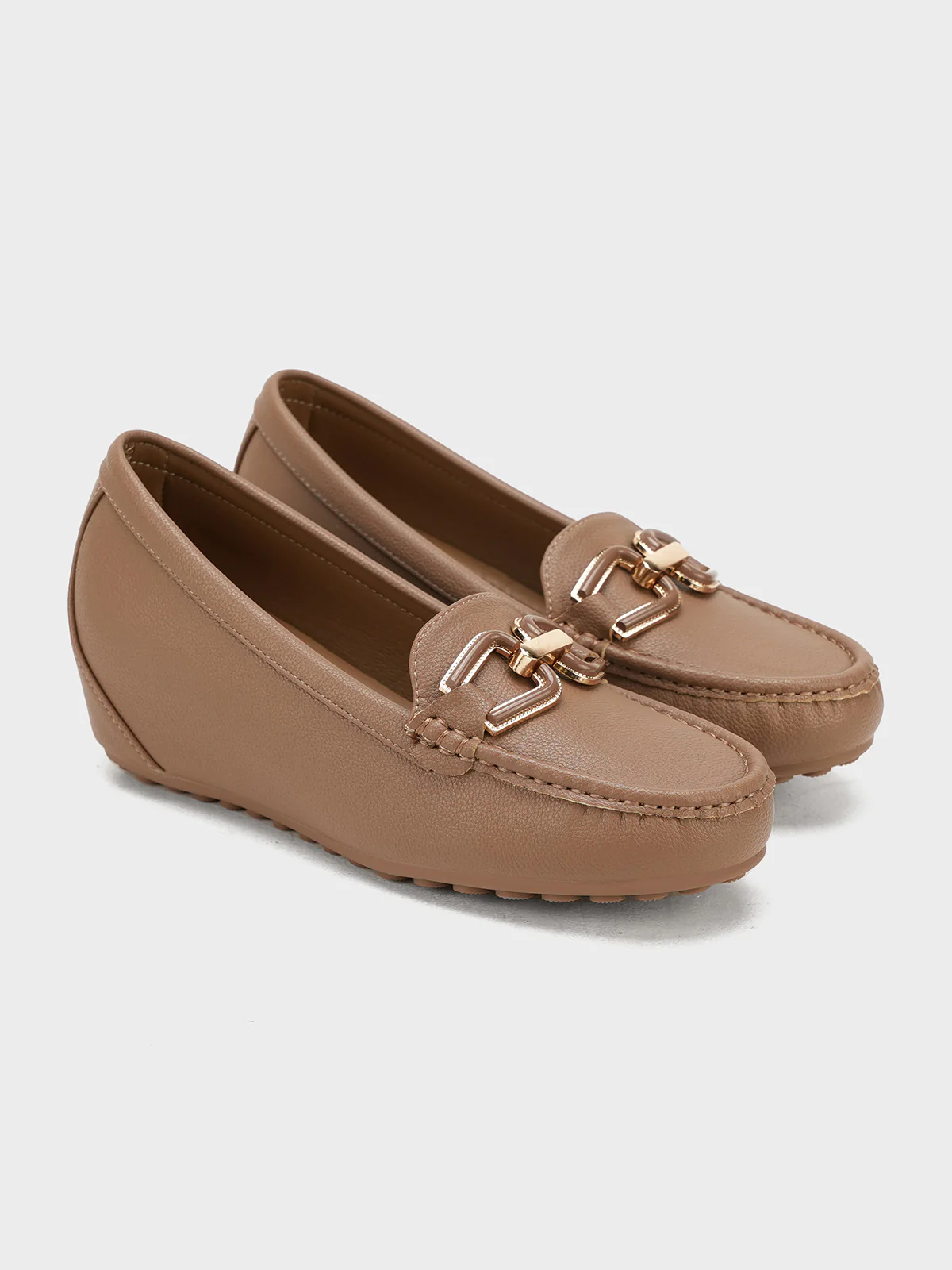 Women "ARETHA" Wedge Style Moccasins - Image 4