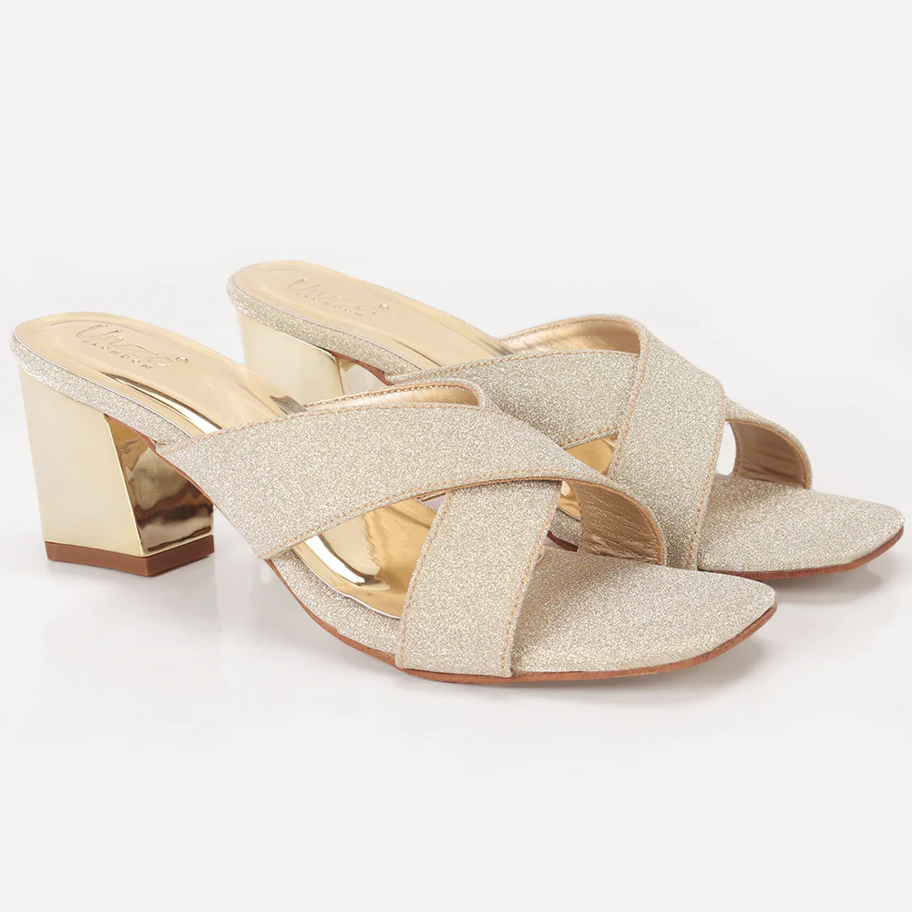 Women "ARIA" Block Heel Slip On Sandals - Image 2